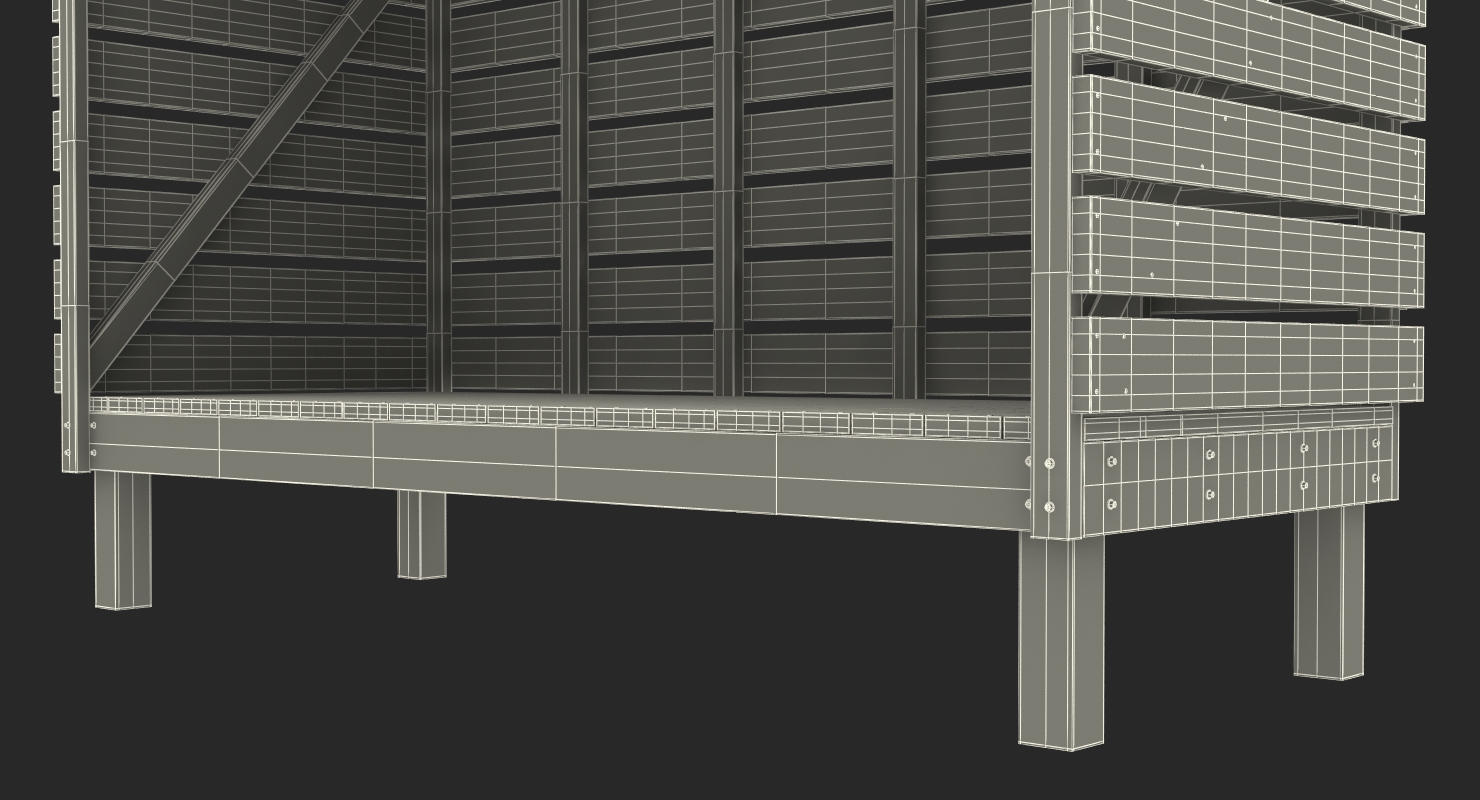 3D Firewood Storage