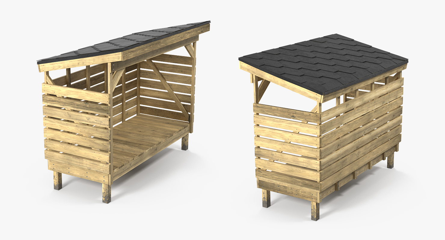 3D Firewood Storage