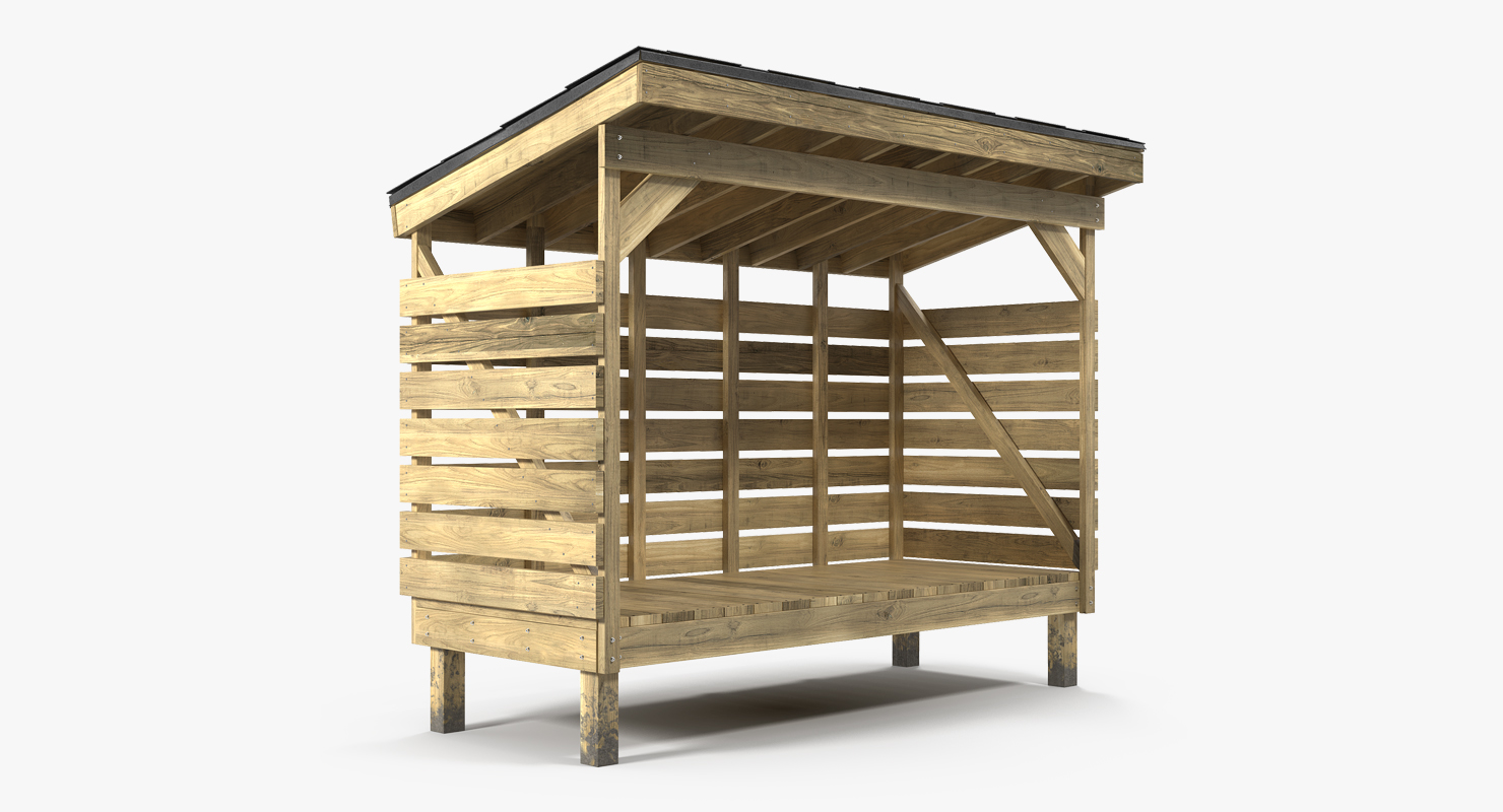 3D Firewood Storage