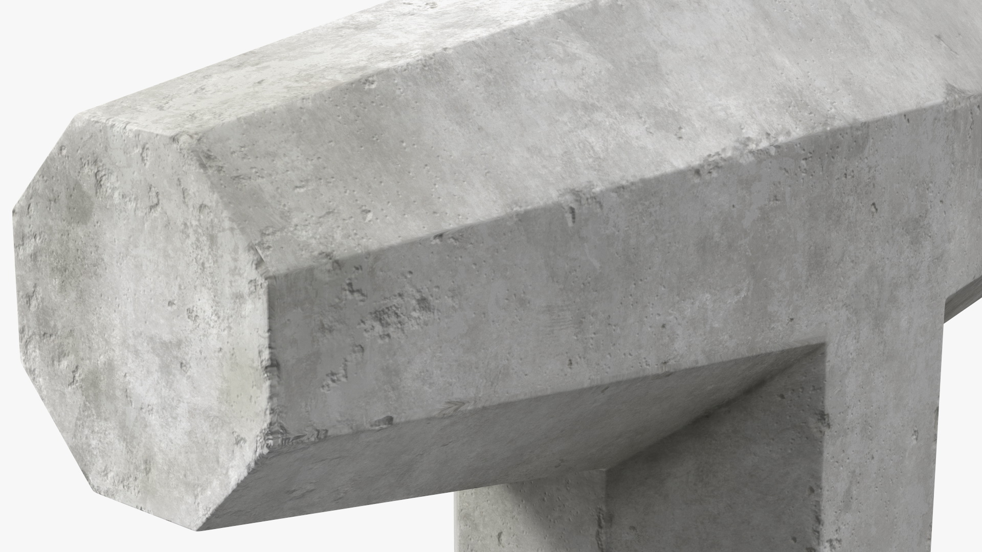 3D model Breakwater Coastal Protection Blocks Set