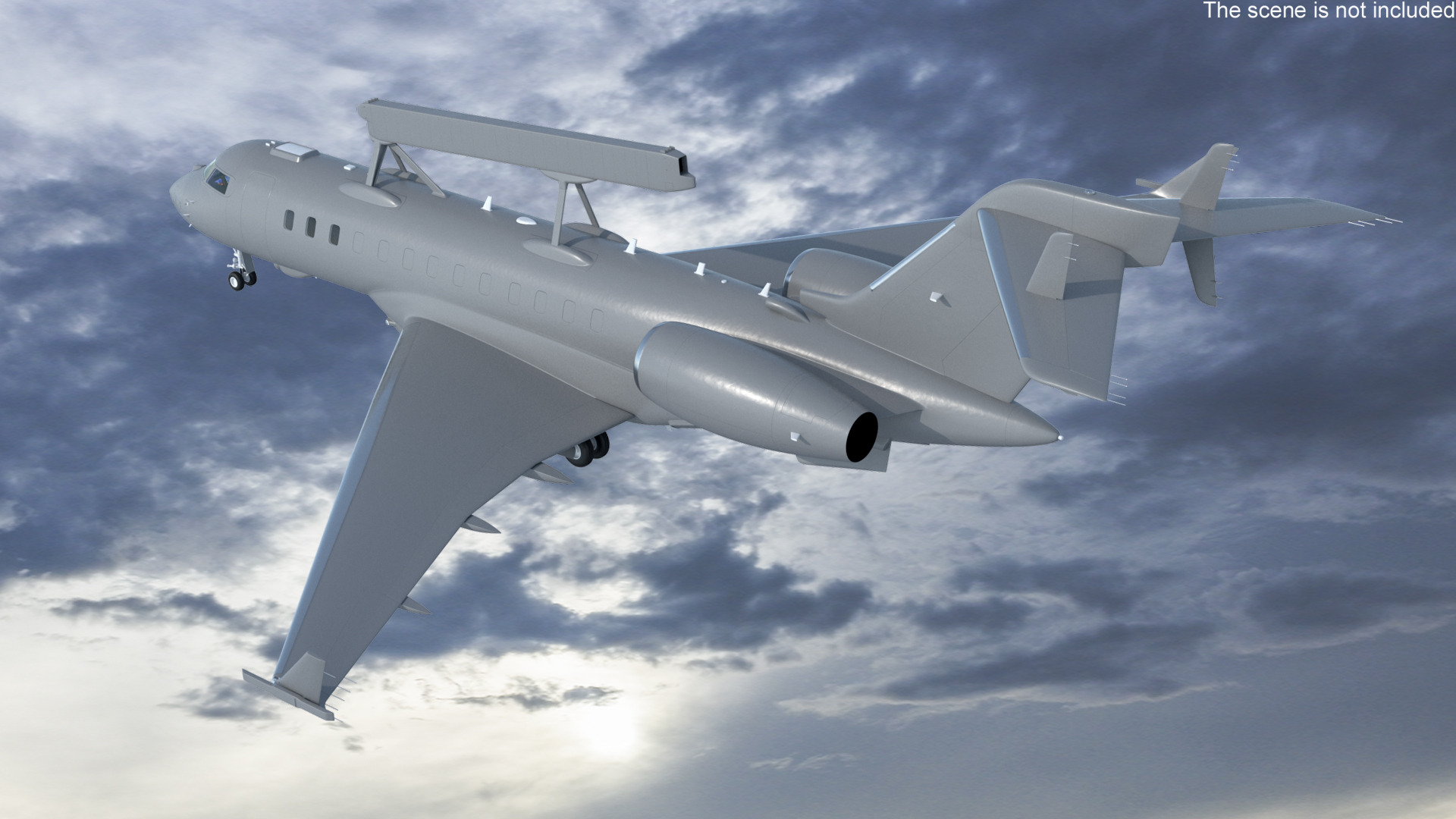 Advanced Airborne Surveillance Platform 3D model