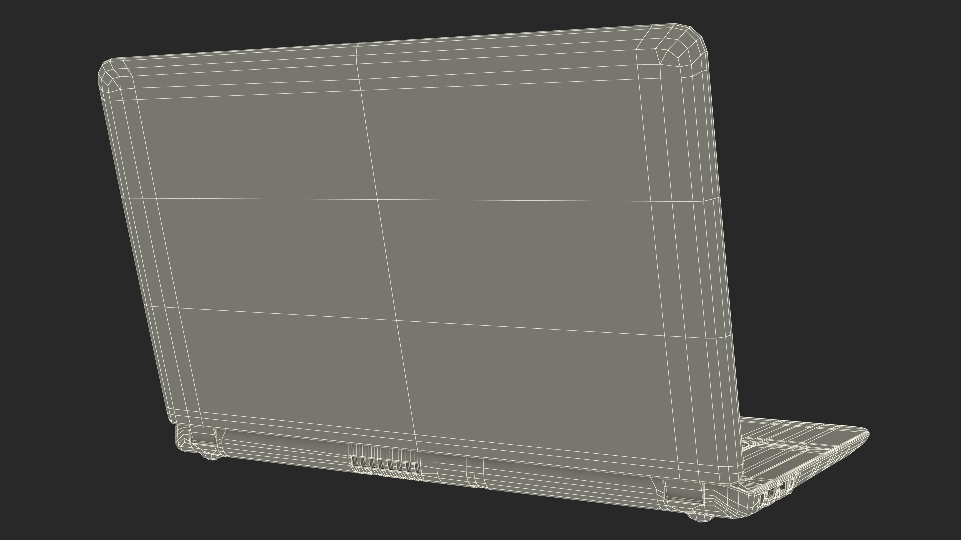 Common Laptop Computer 3D