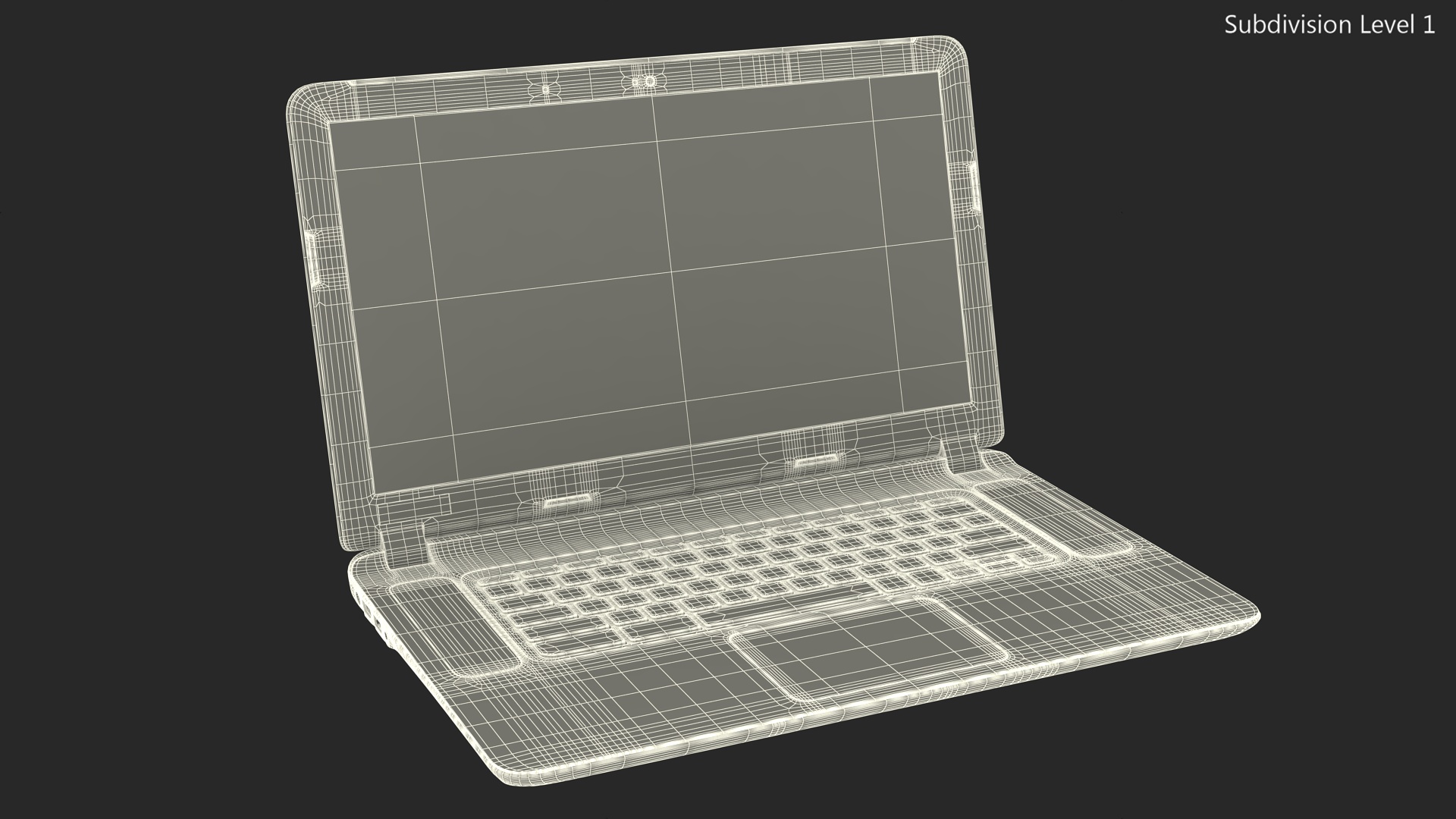 Common Laptop Computer 3D