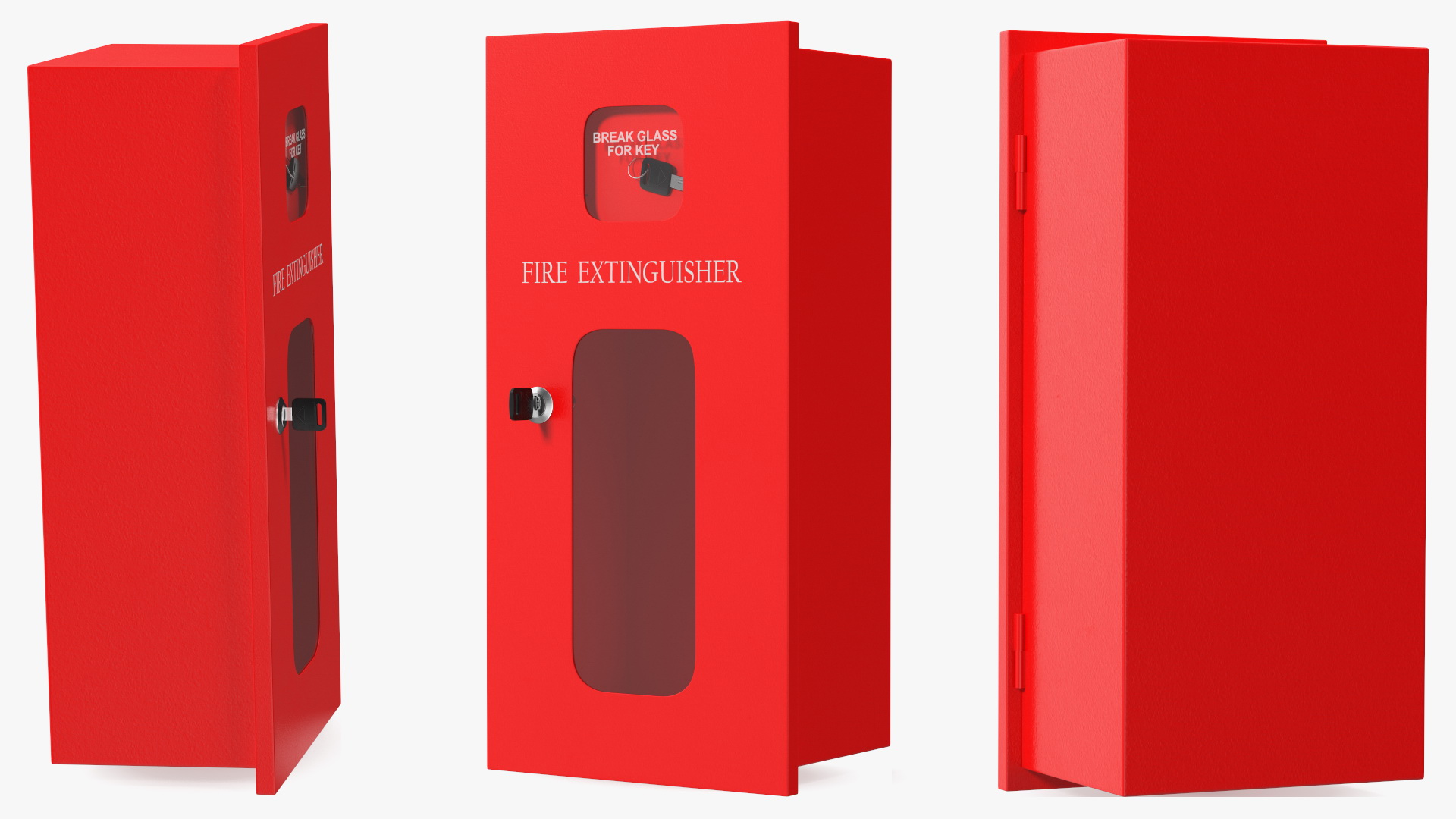 3D Fire Extinguisher Box