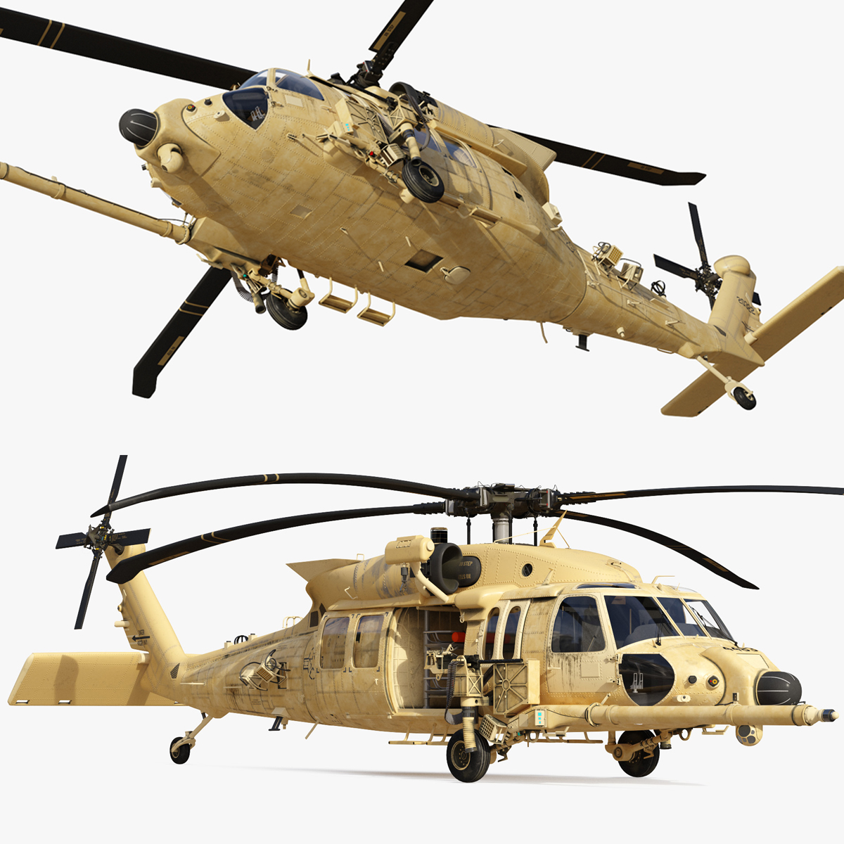 Sikorsky HH60 Pave Hawk Desert Rigged Helicopter