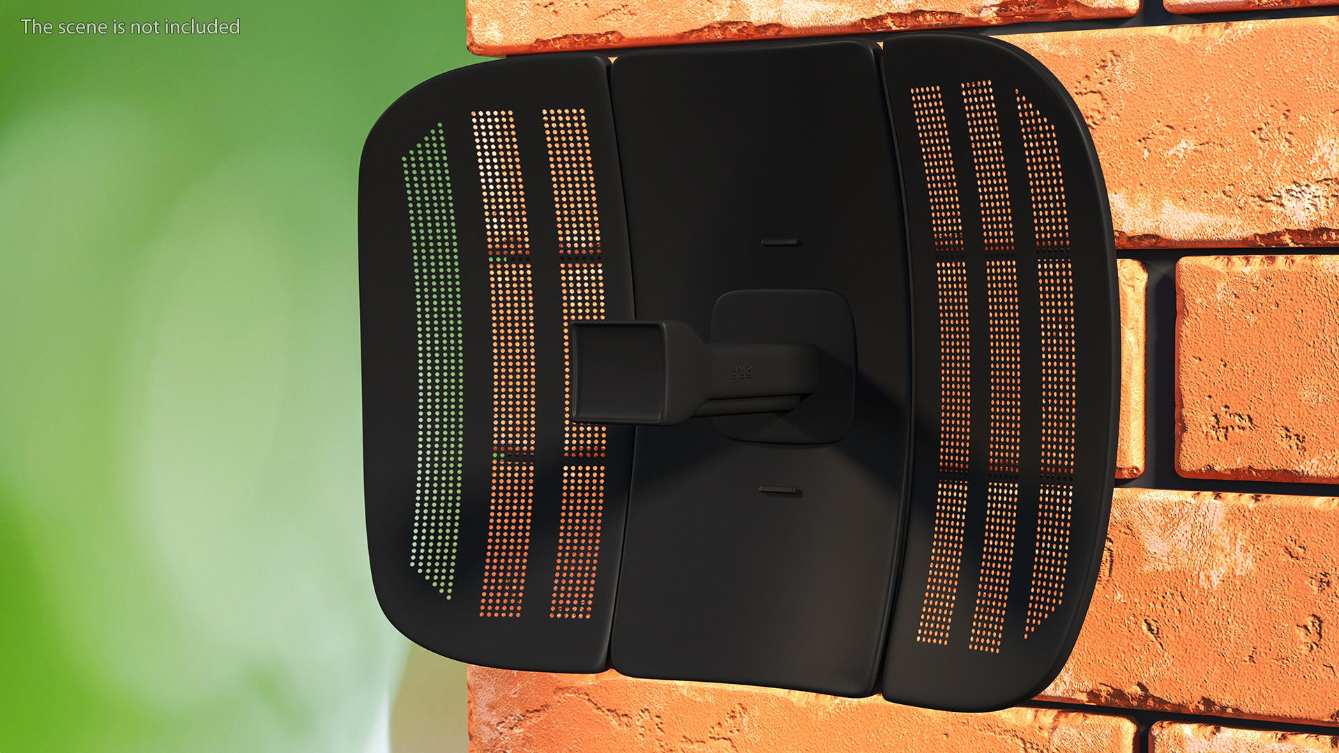 Wireless Antenna Black 3D