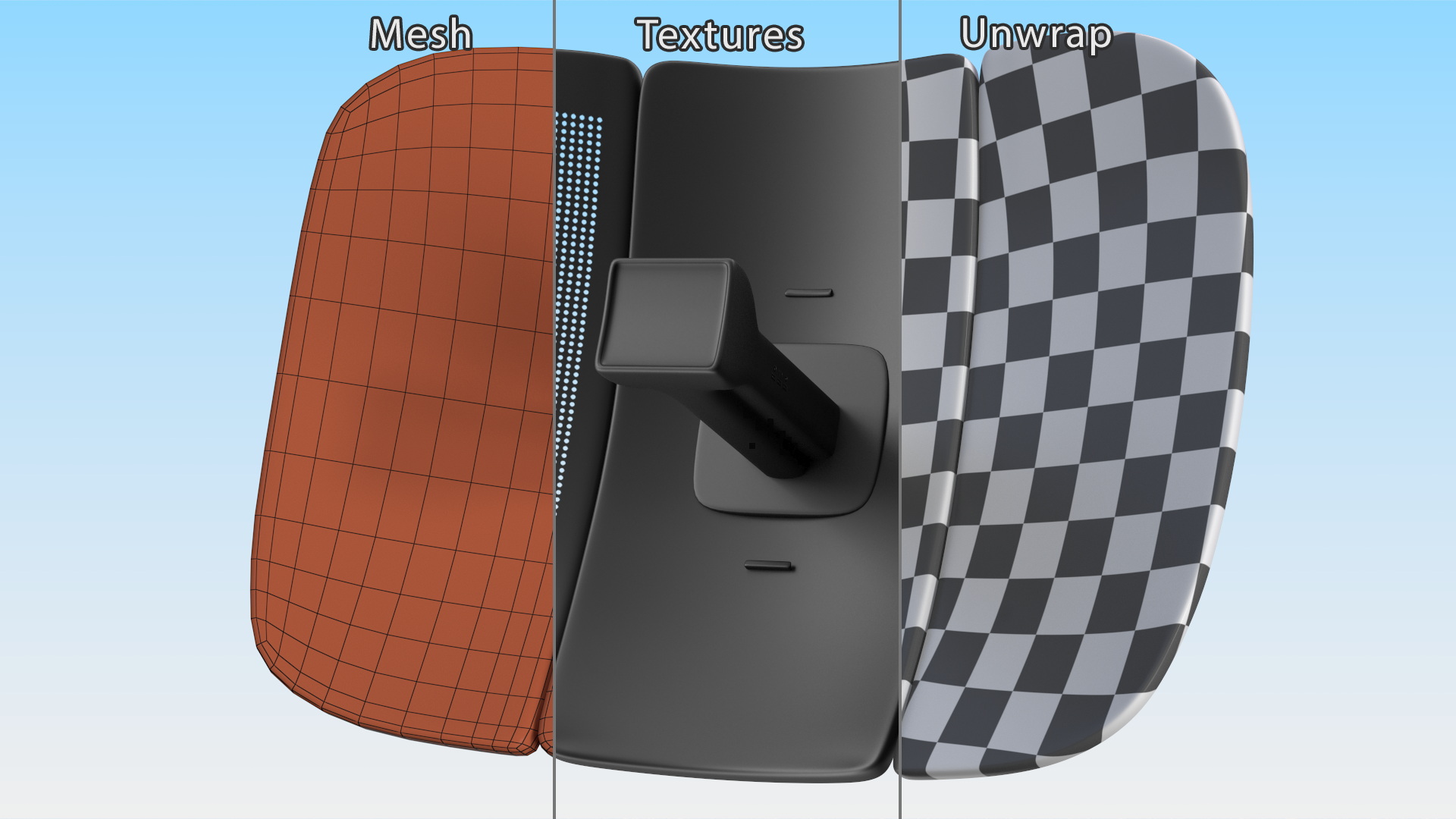 Wireless Antenna Black 3D