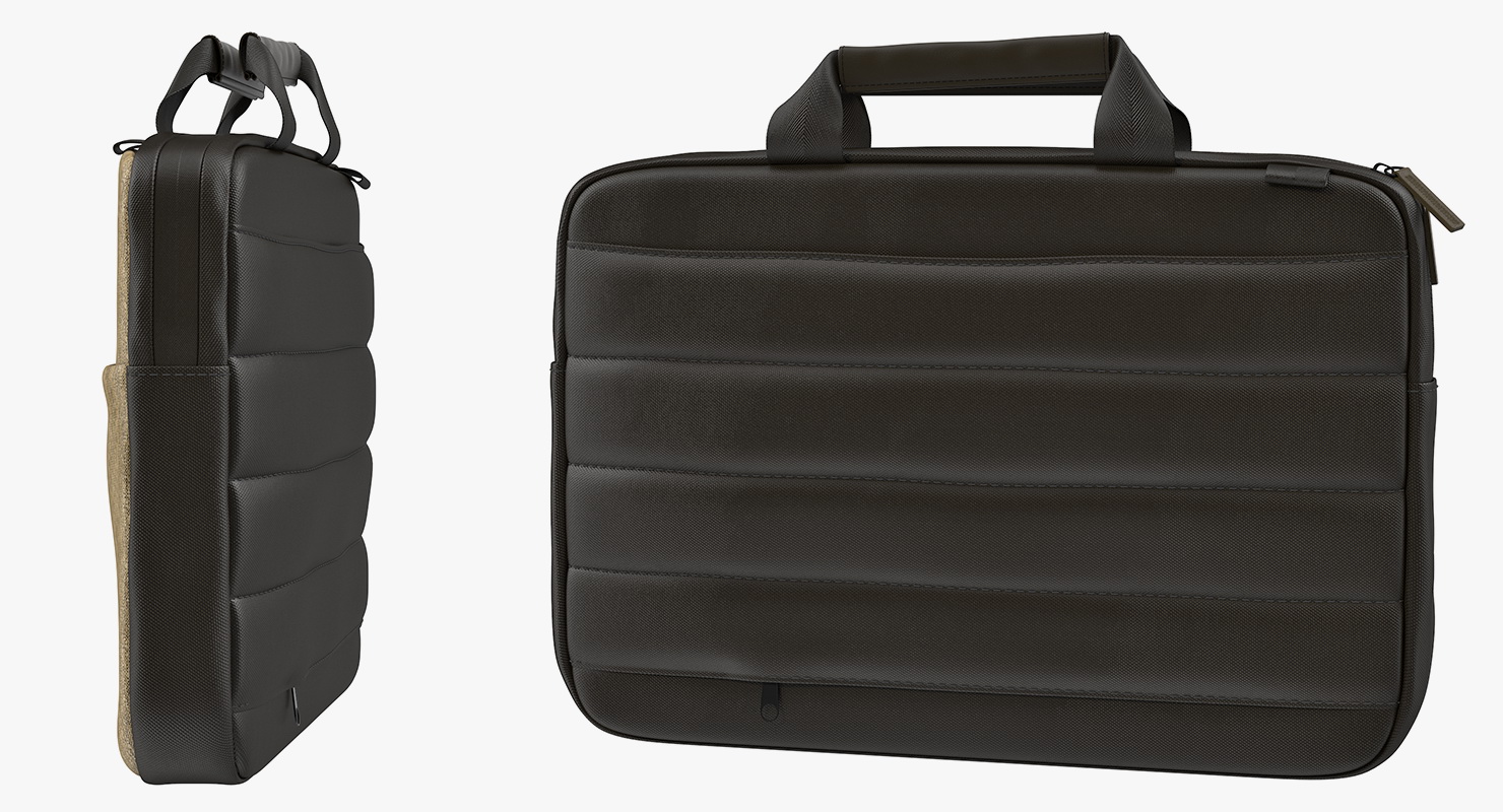 Slim Laptop Brief 3D
