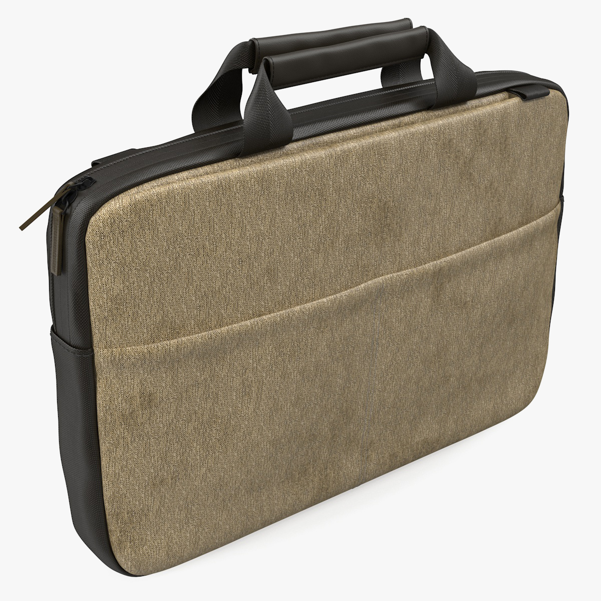 Slim Laptop Brief 3D Model