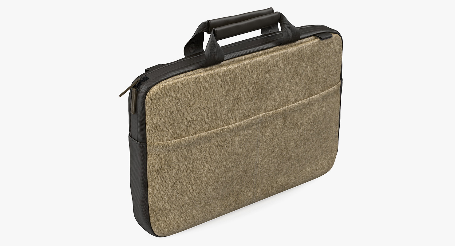 Slim Laptop Brief 3D