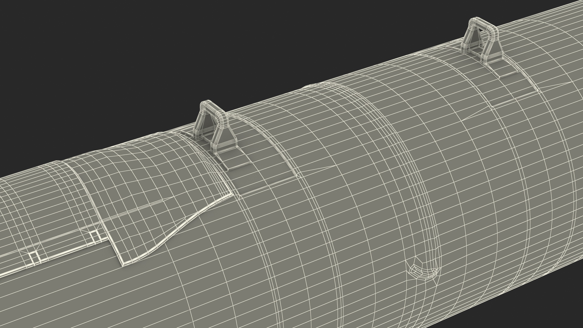 3D Hypersonic Missile model