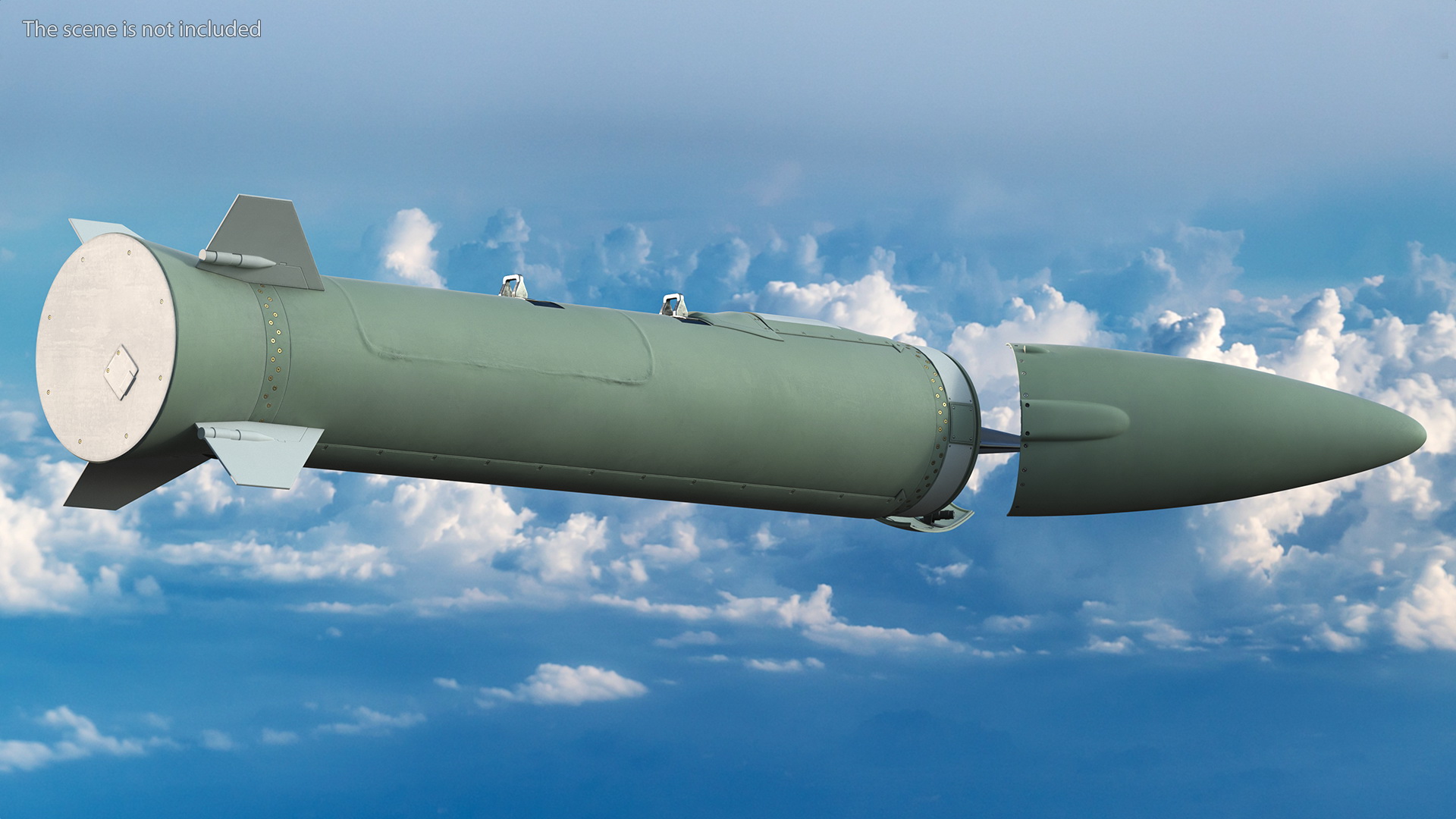 3D Hypersonic Missile model