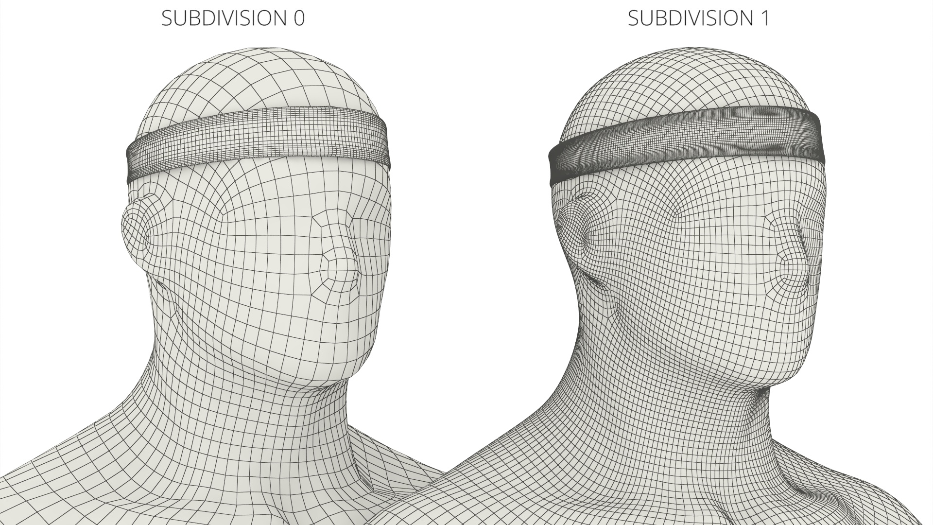 Nike Sports Headband on Mannequin, view 10