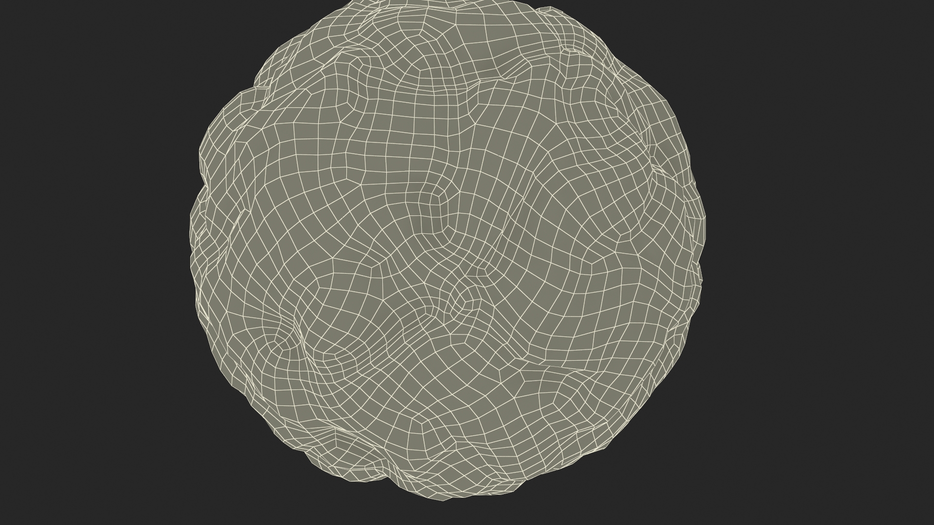 Bergamot Fruit with Leaf 3D model