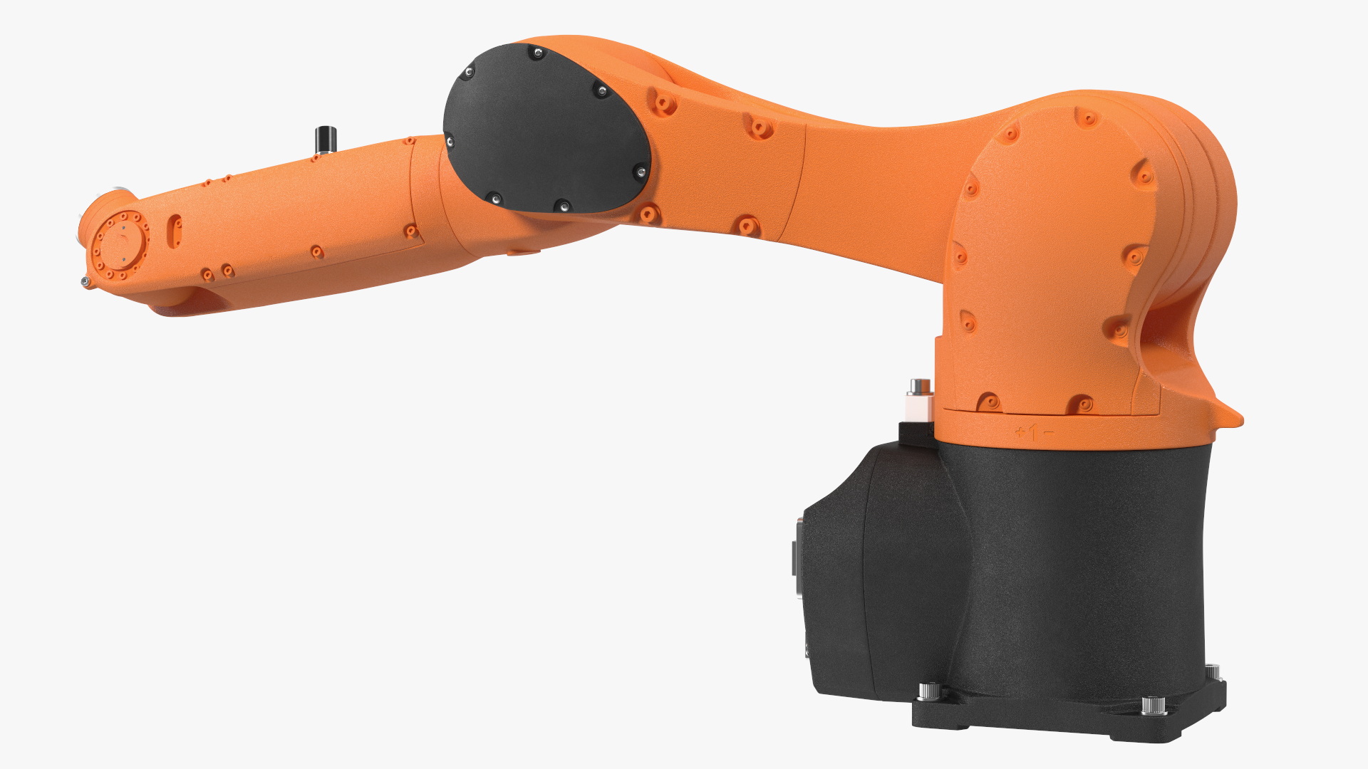 Industrial Robot Arm Rigged 3D