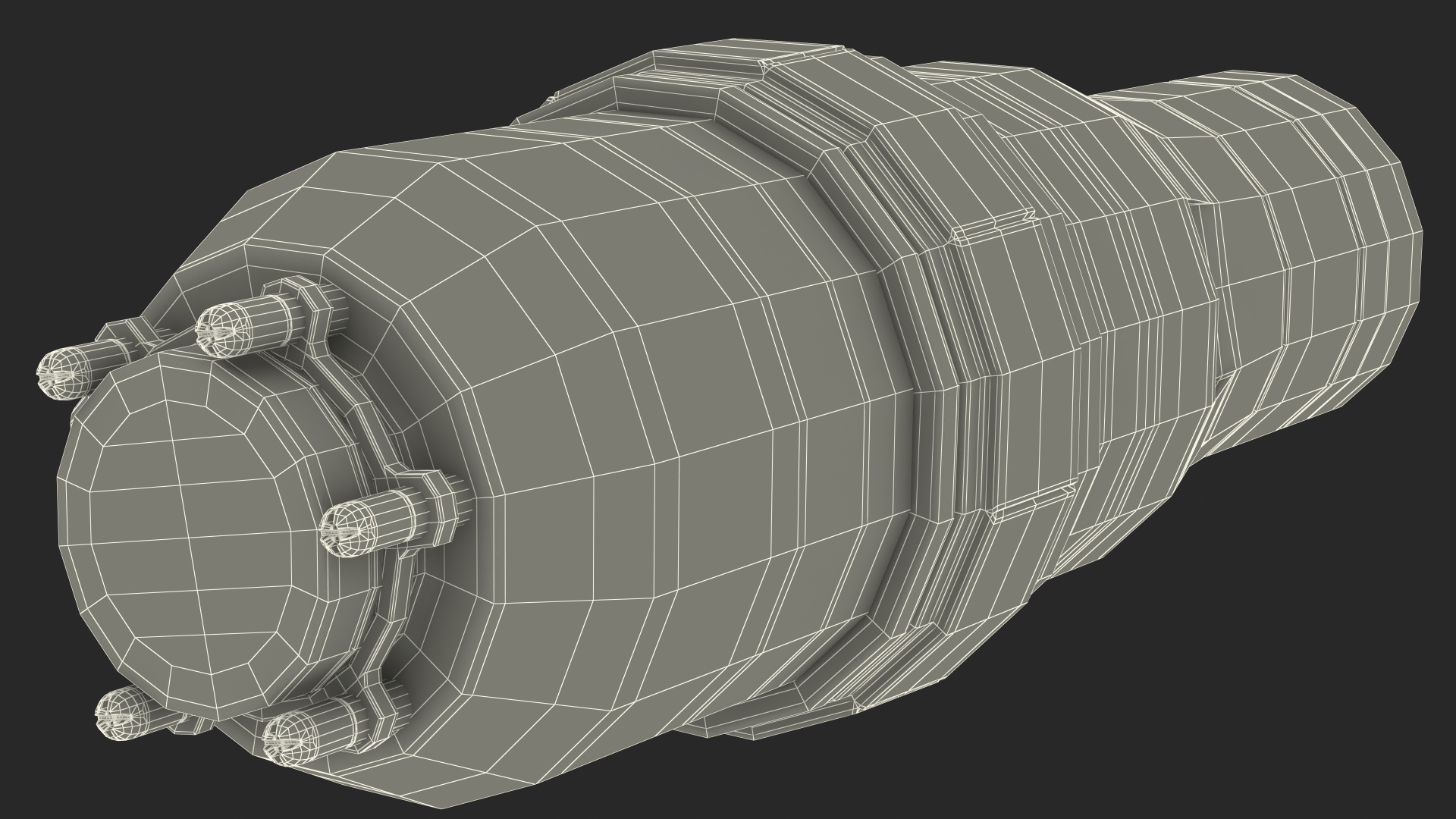 Sci Fi Fuel Energy Cell Set 3D