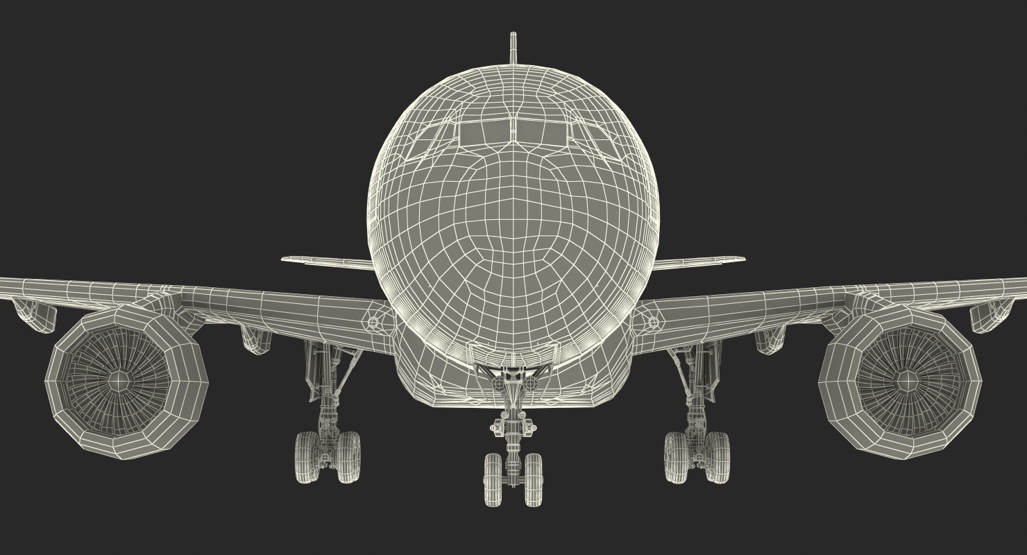 3D model Airbus A330 P2F Generic Rigged
