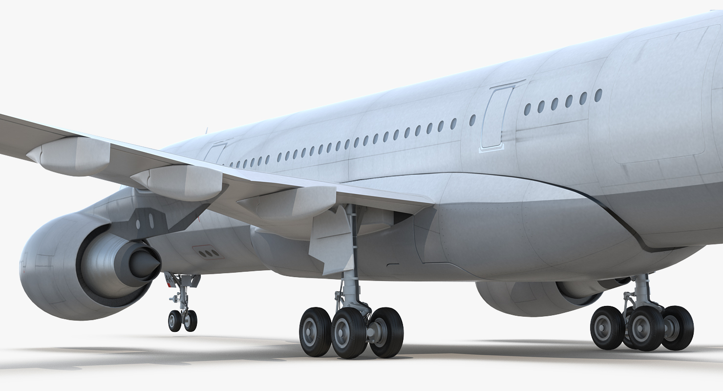 3D model Airbus A330 P2F Generic Rigged