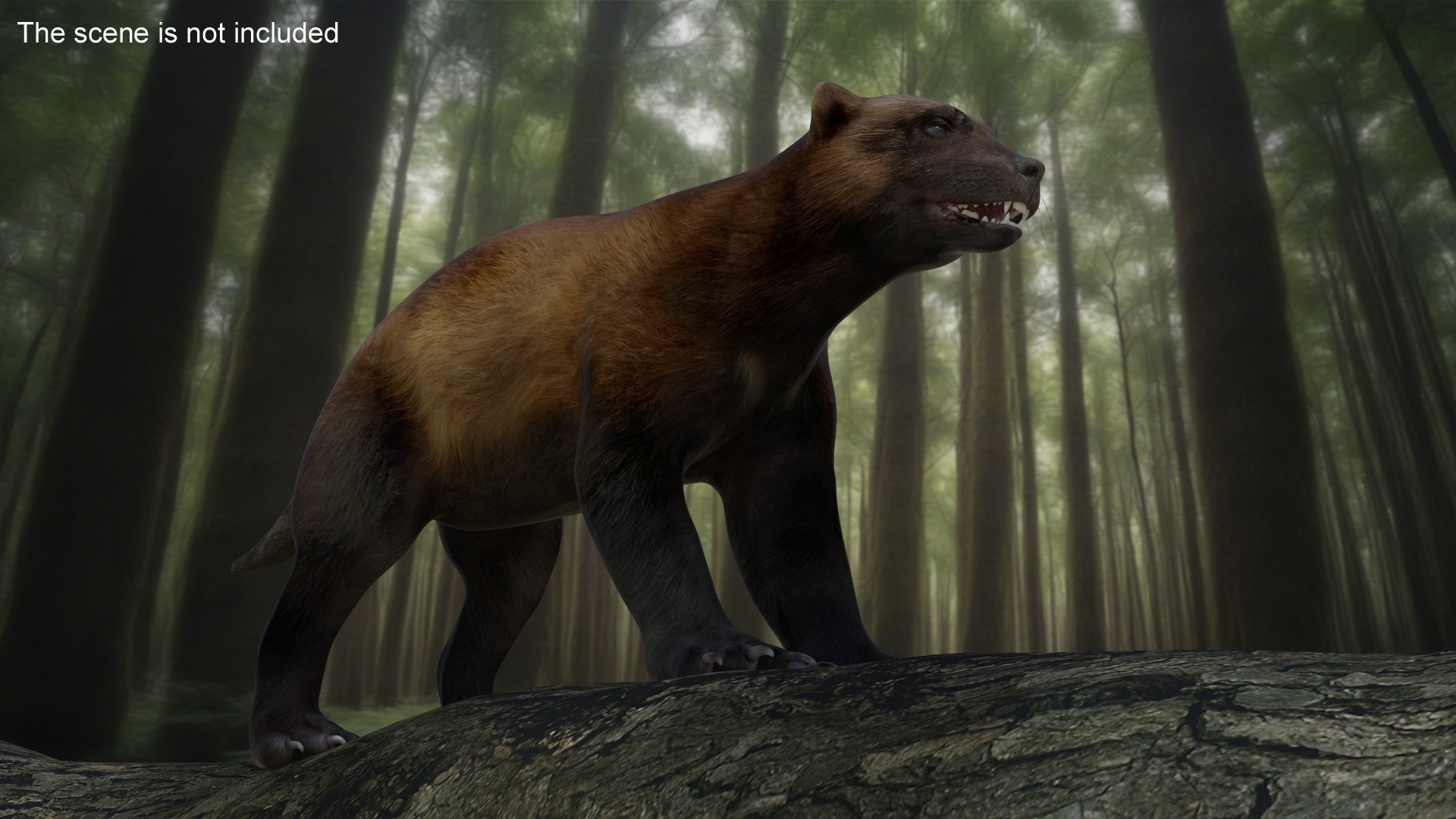 3D model Wolverine Dark Color