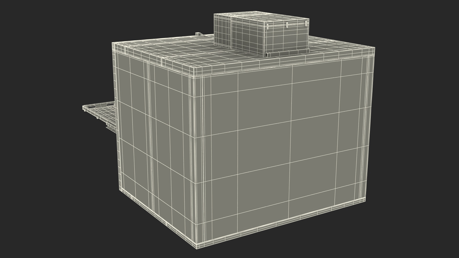 Morgue Refrigerator 3D model