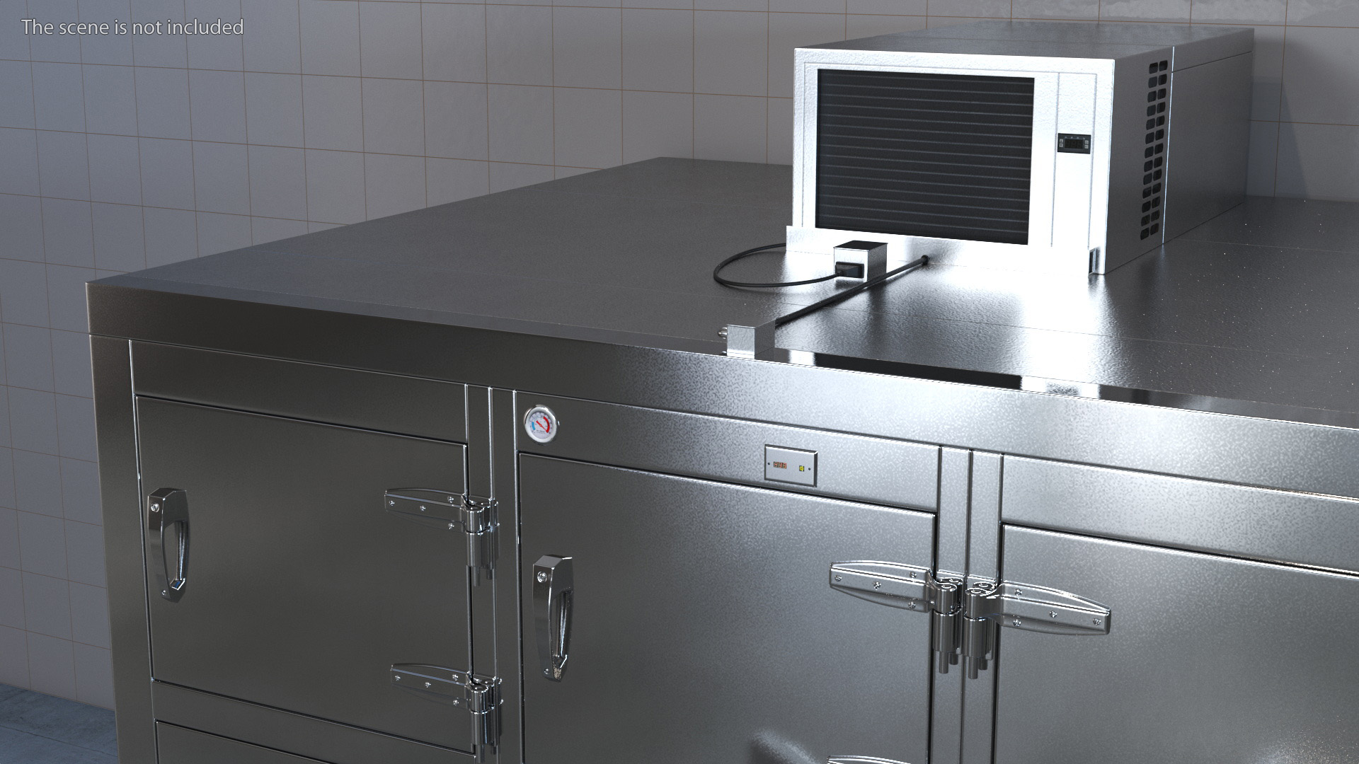 Morgue Refrigerator 3D model
