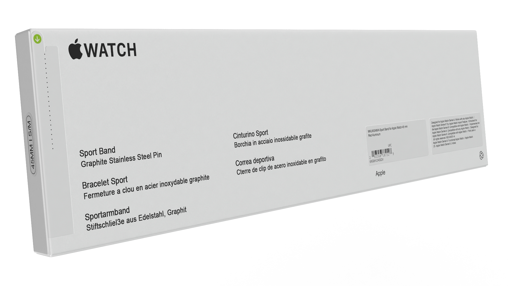 3D Apple Watch Strap Packaging Box