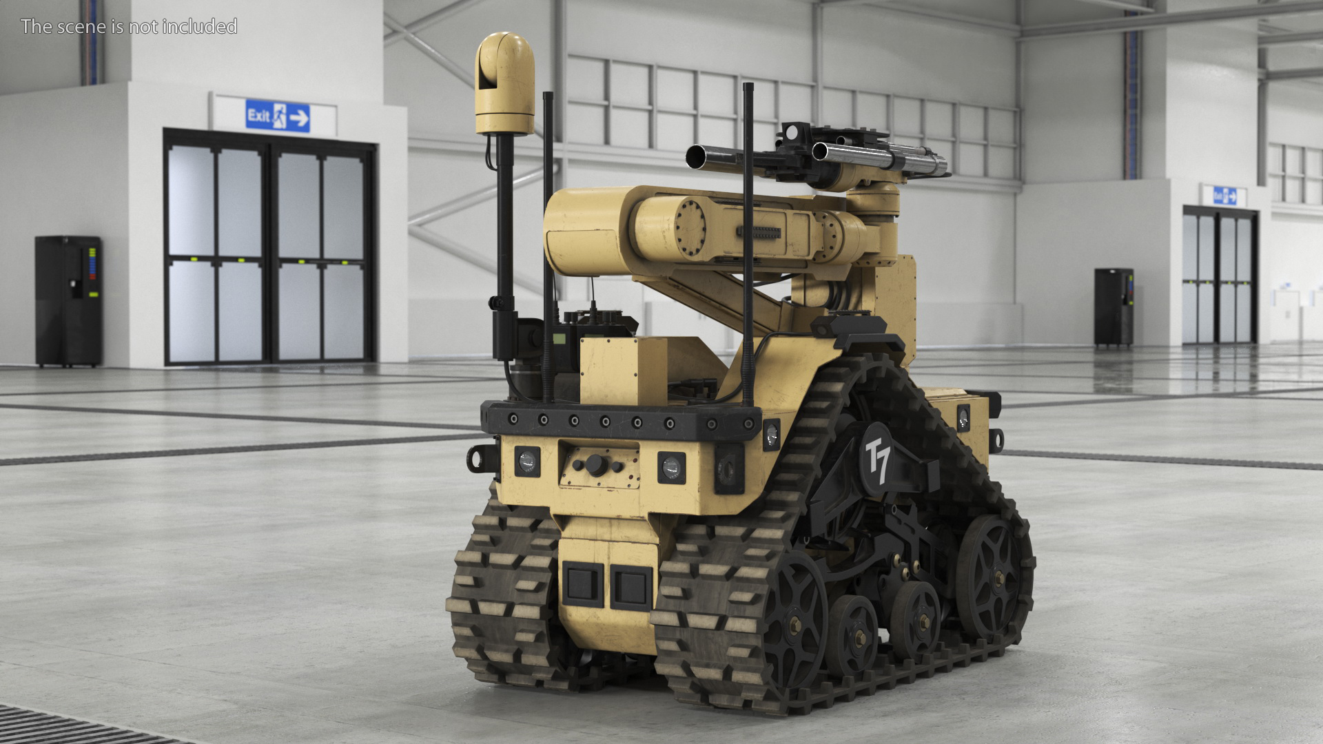 Shabby Multifunctional Robotic System Harris T7 3D