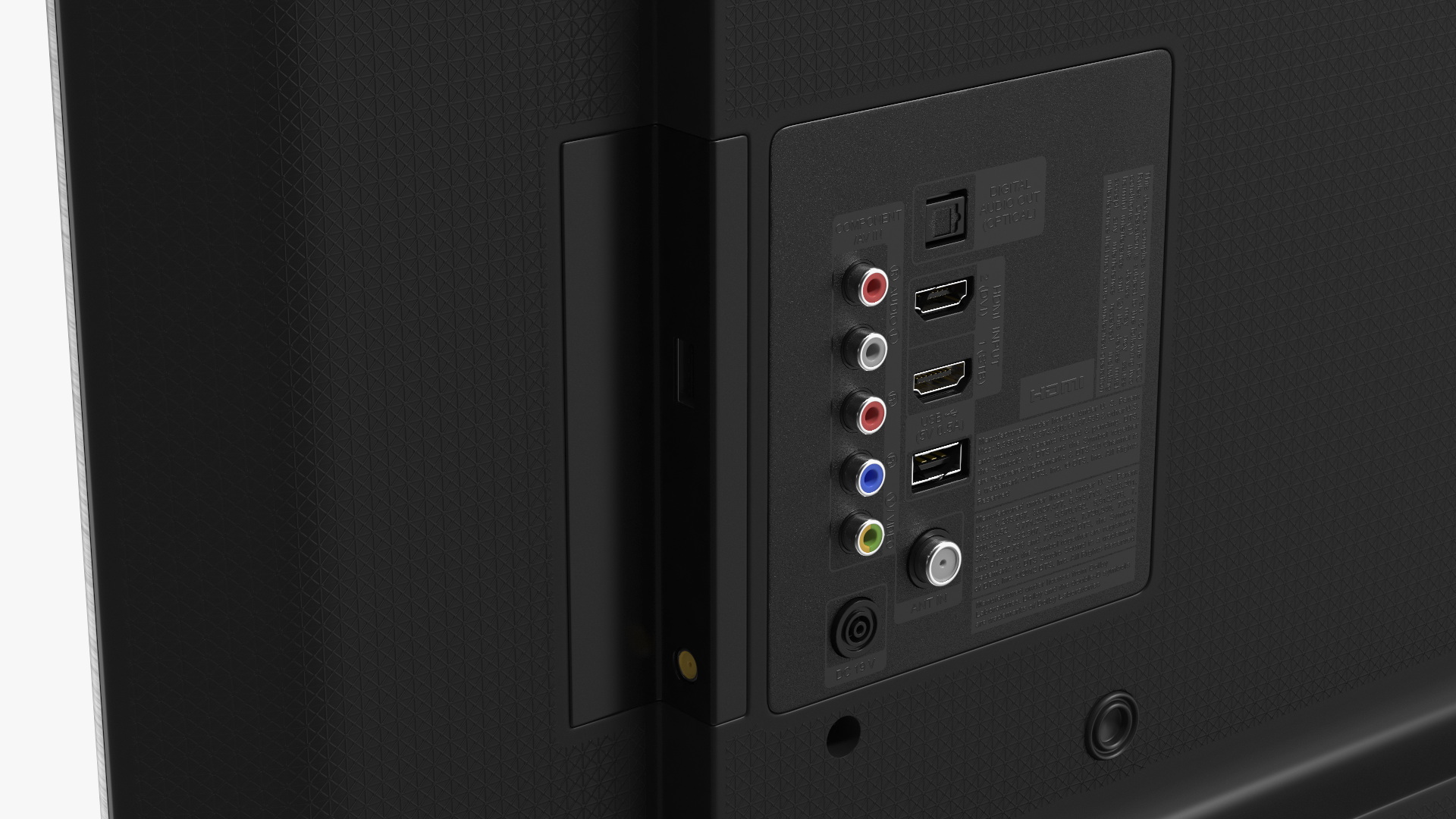 Modern Flat Screen Television 3D model