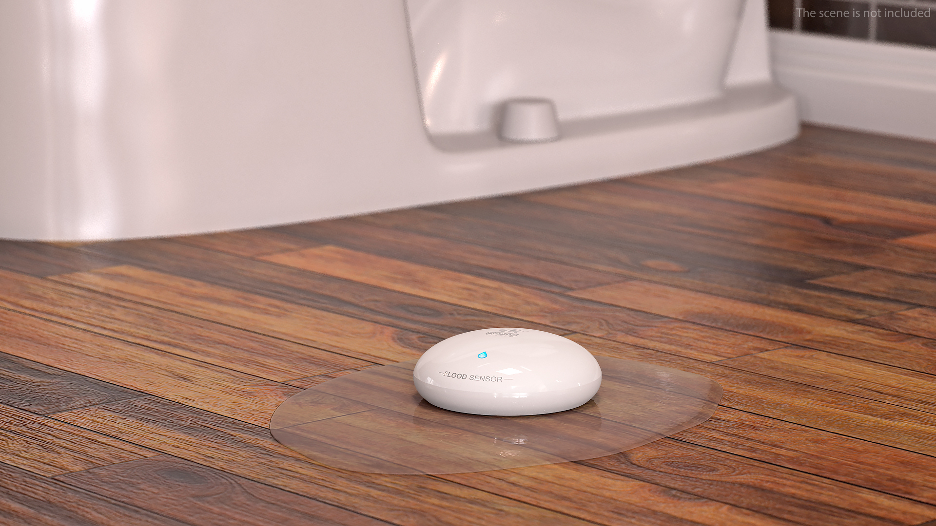 Fibaro Flood Sensor 3D model