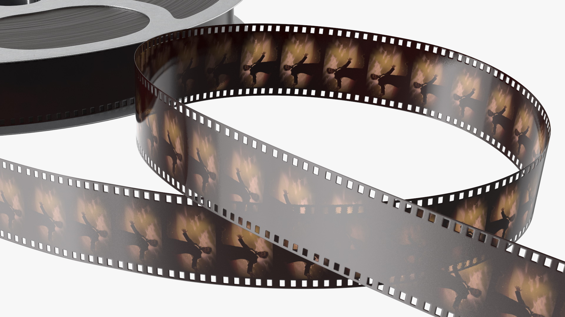 Reel of Film 3D