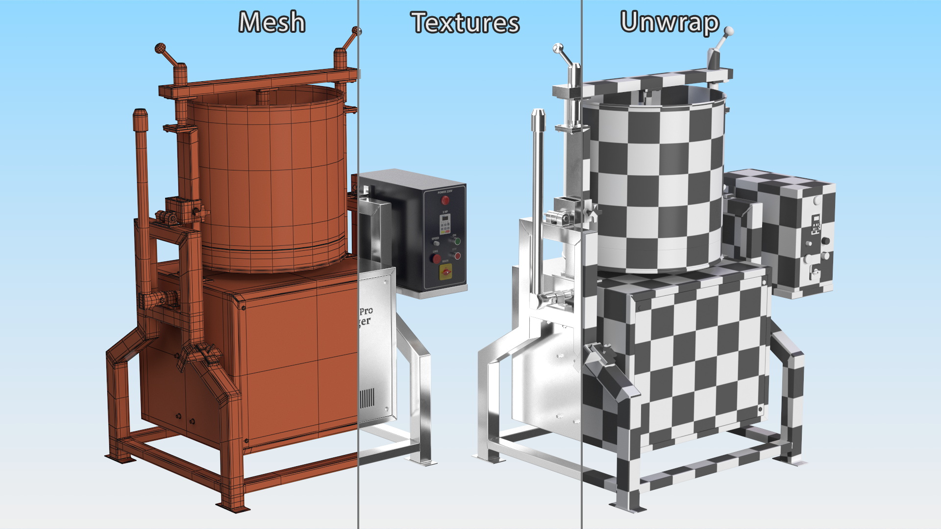 3D Chocolate Melanger Electra Pro 40 KG