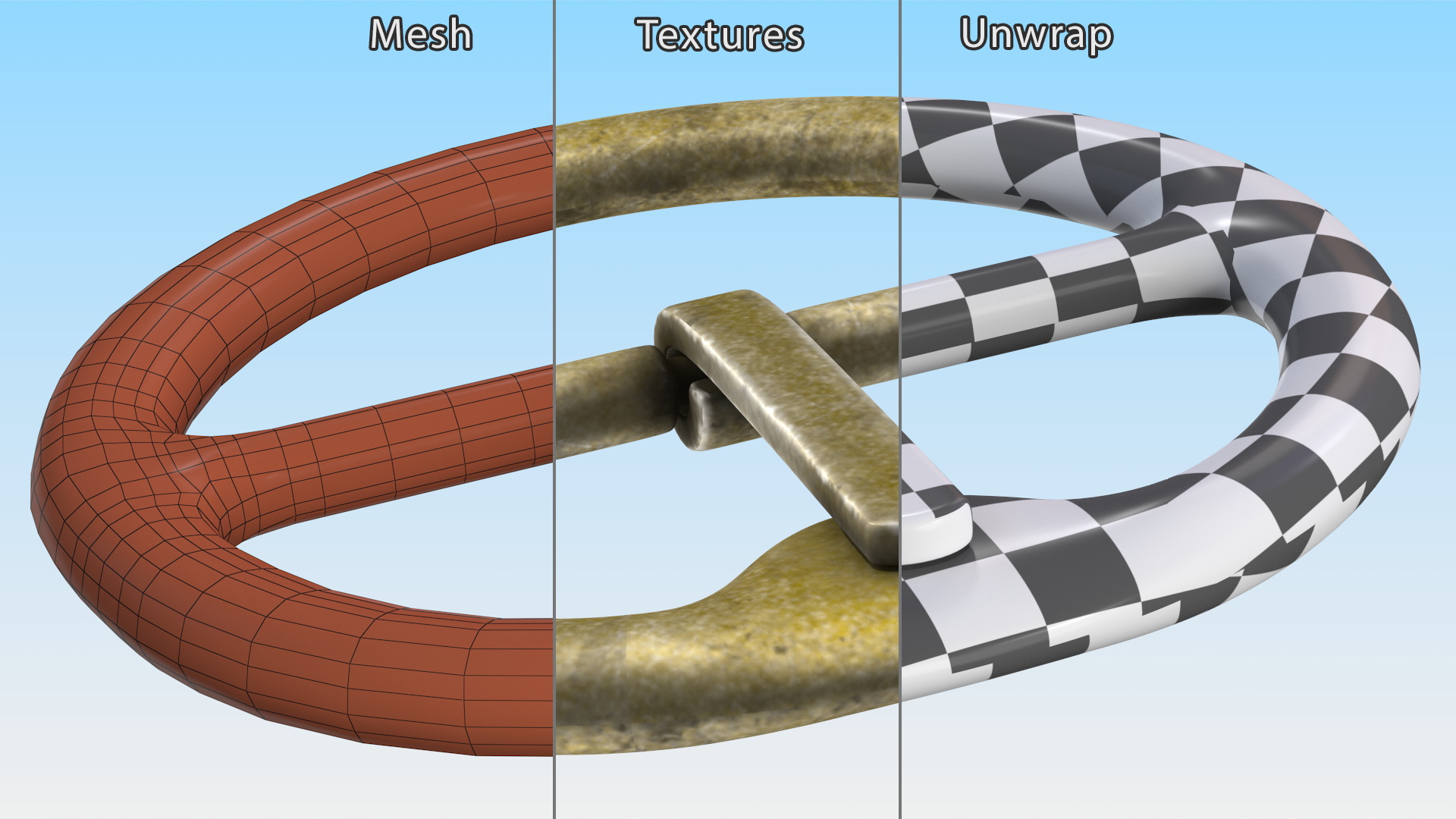 3D model Round Belt
