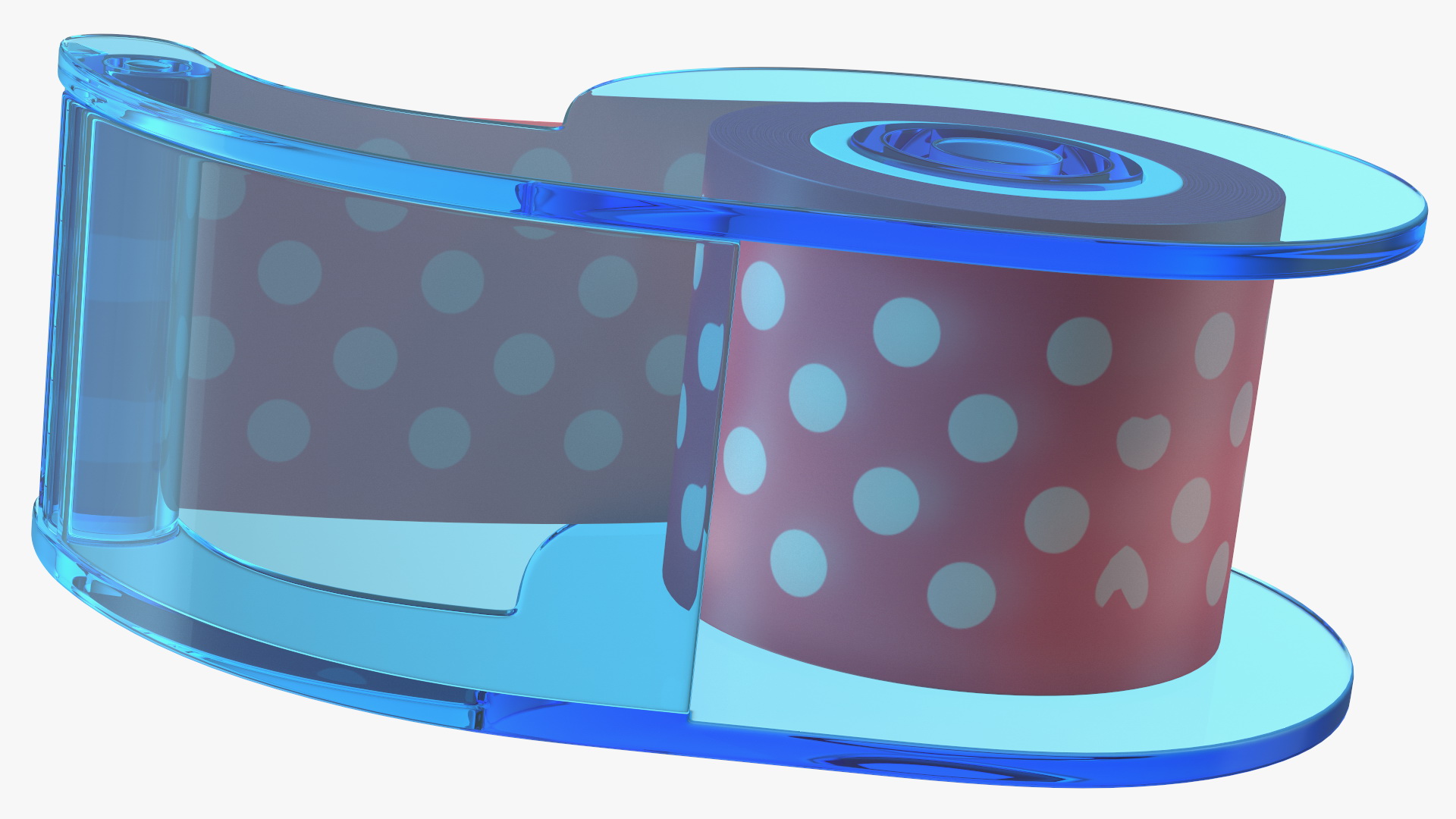 Mini Tape Dispenser 3D model