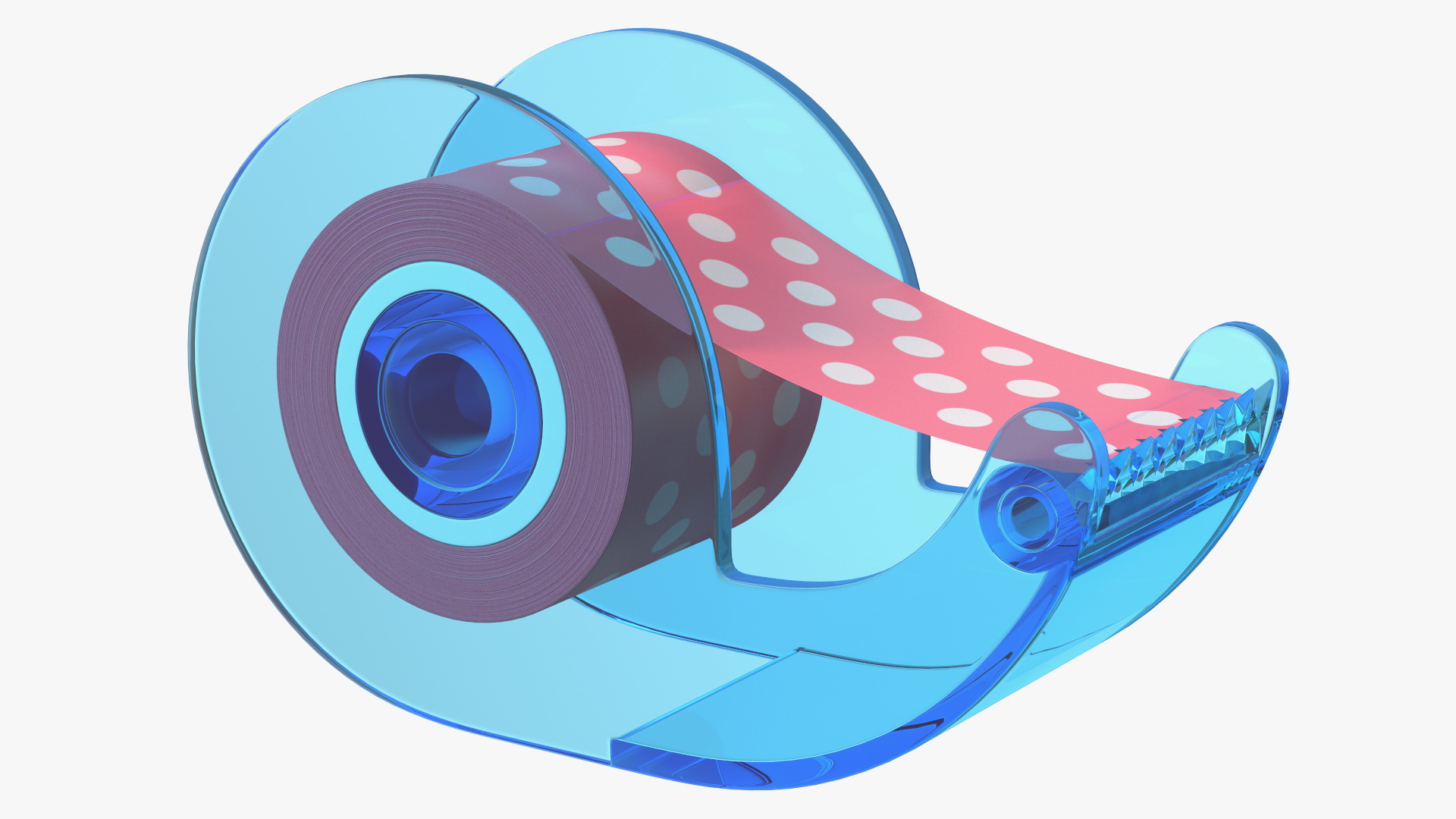 Mini Tape Dispenser 3D model