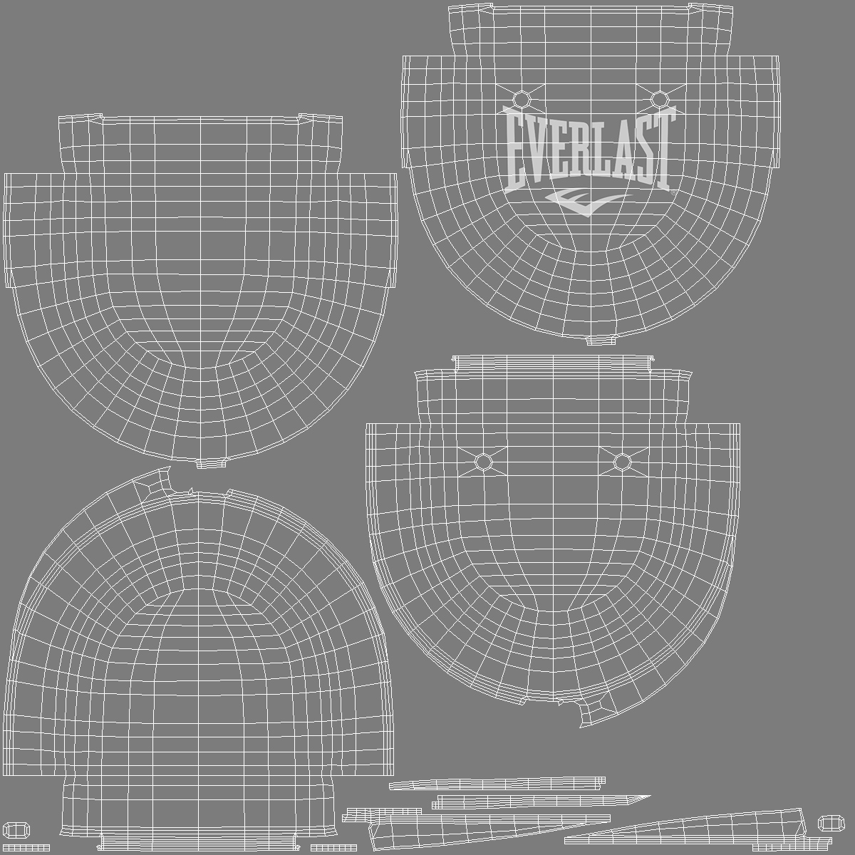 3D model Everlast EverShield Mouthguard with Case