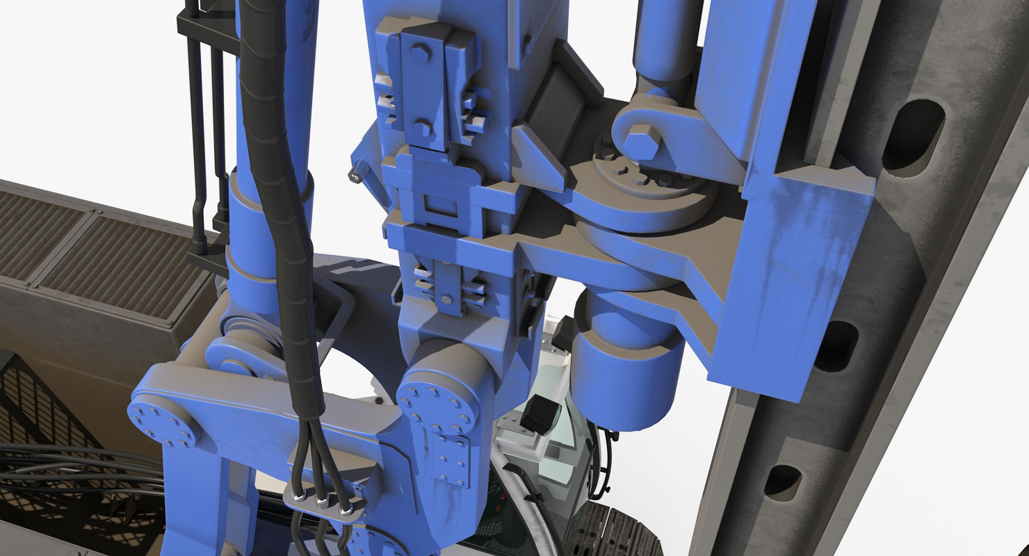 3D Spiral Drilling Machine Generic Rigged model