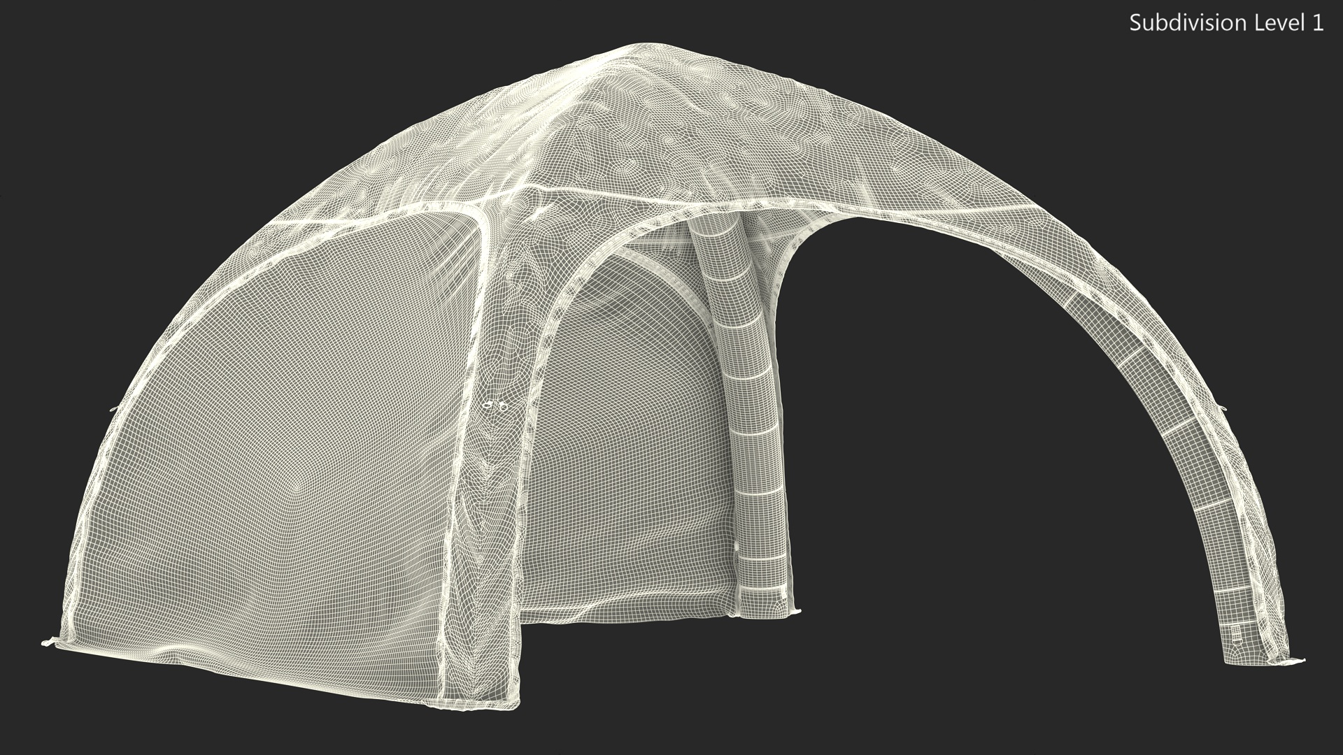 Blow Up Tent 3D