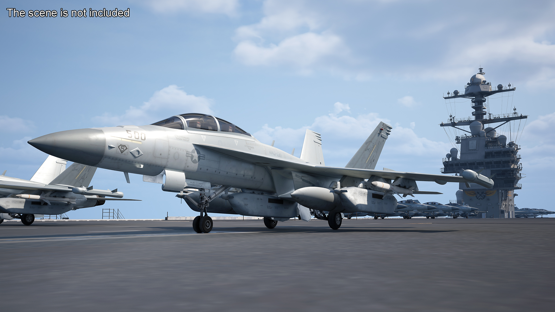 3D Boeing EA-18G Growler