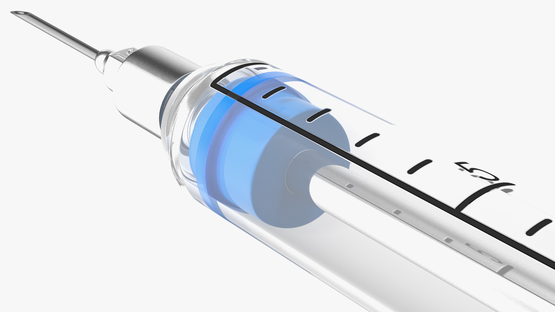 3D Veterinary Vaccine Syringe 10ml