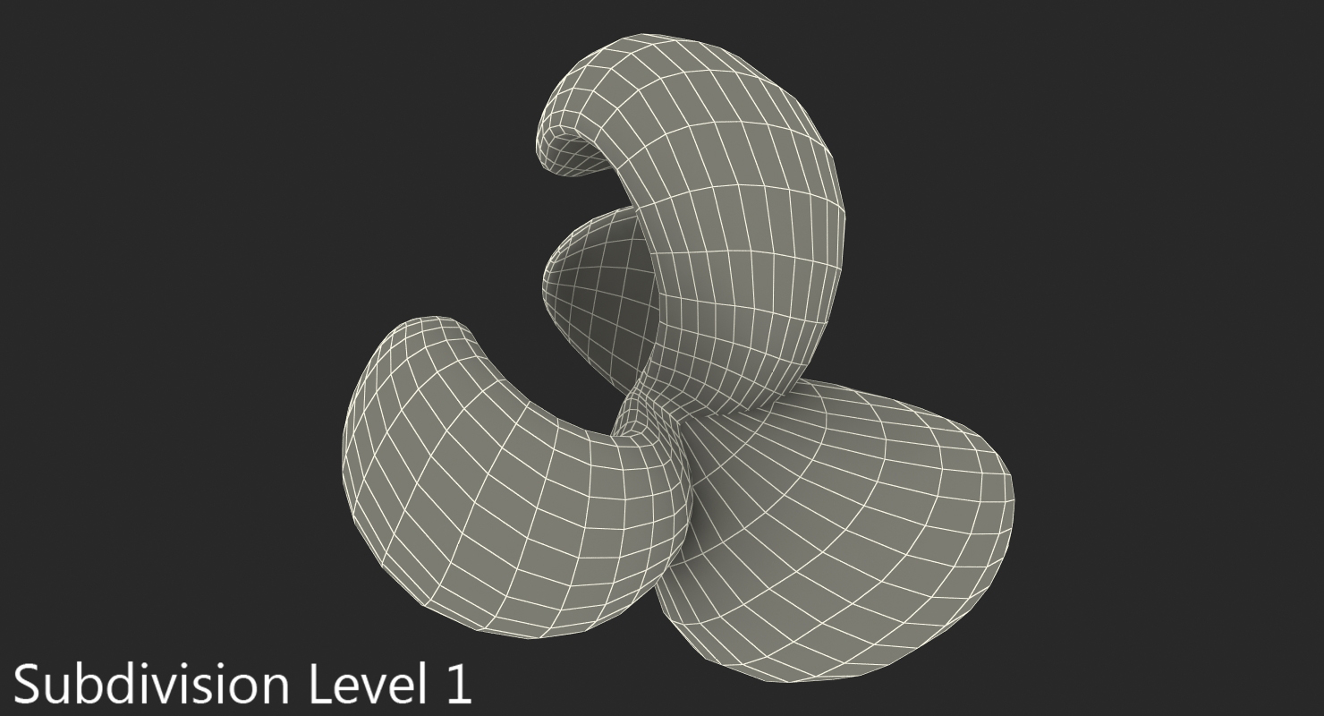 3D One Popcorn Kernel model