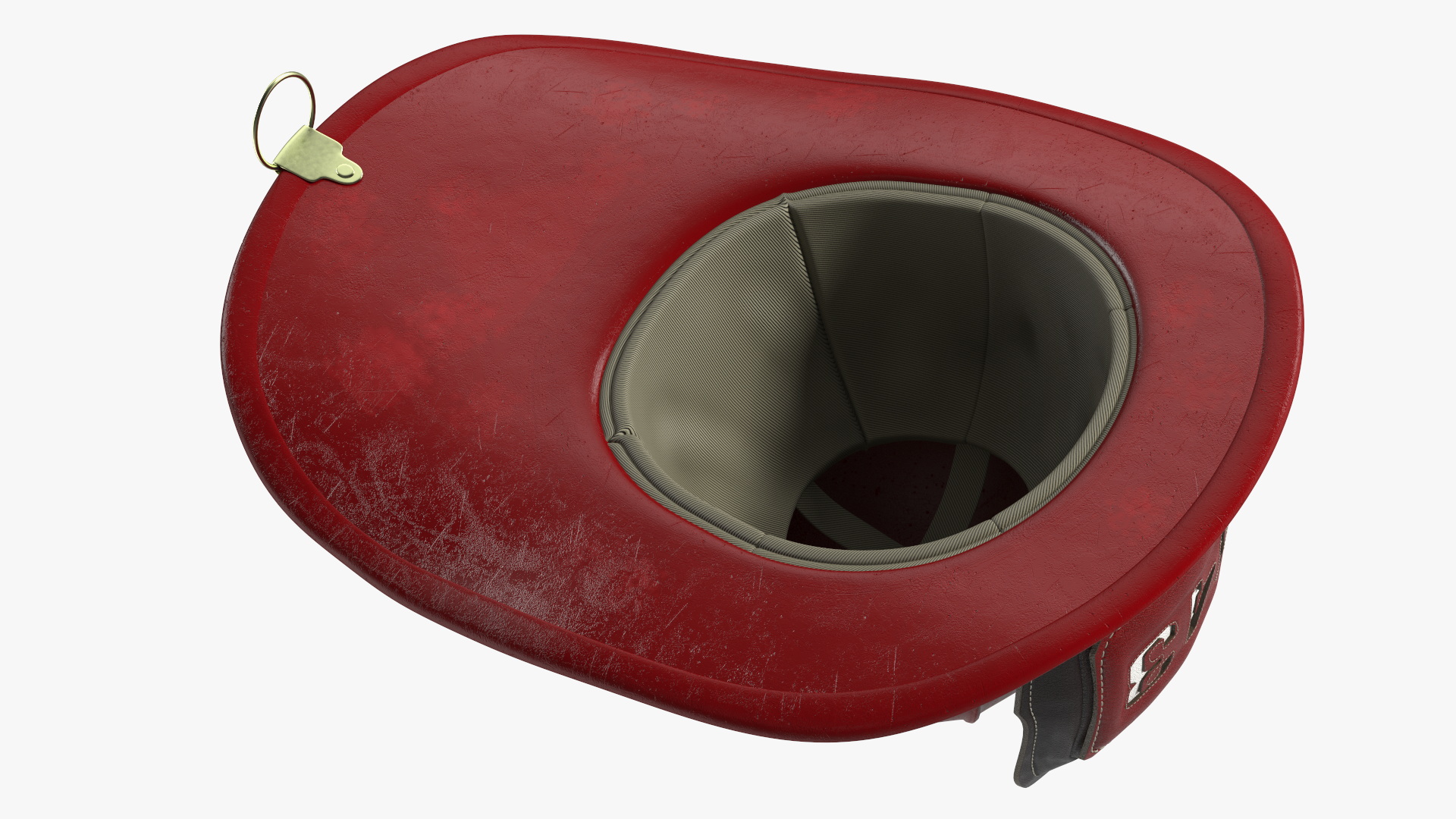 Firefighter Helmet with Number 343 3D model
