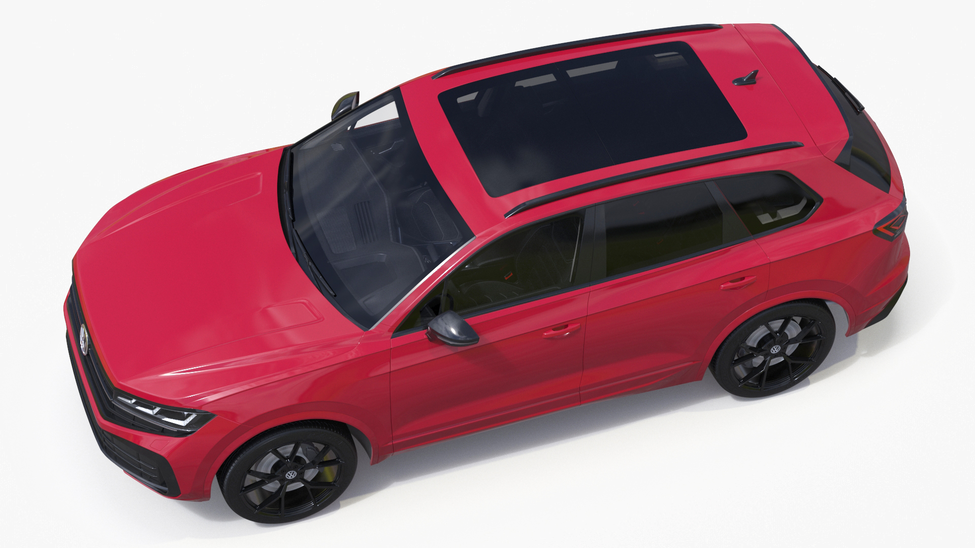 Volkswagen Touareg 2024 Red 3D