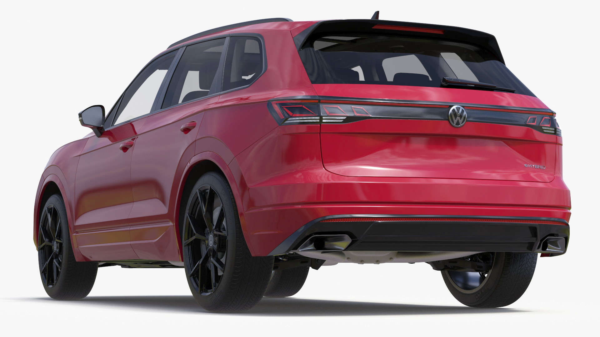 Volkswagen Touareg 2024 Red 3D