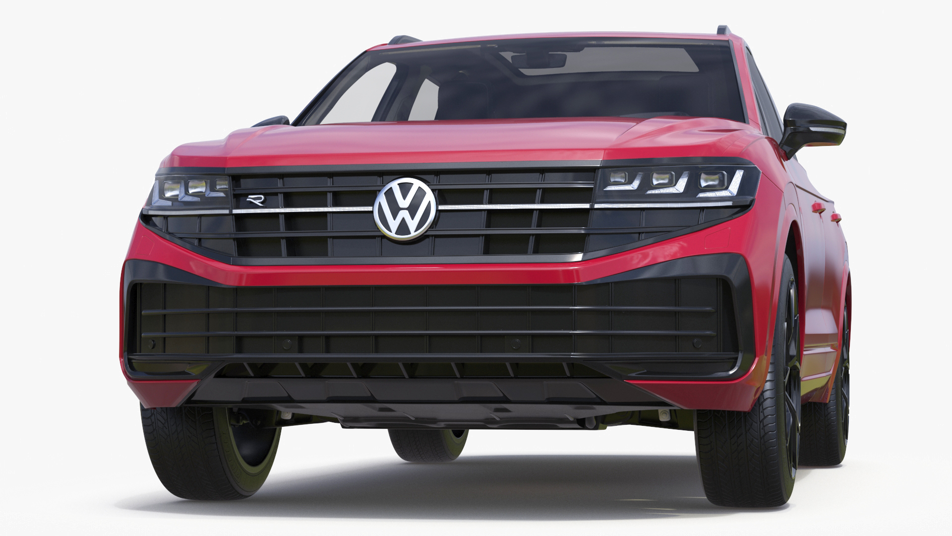 Volkswagen Touareg 2024 Red 3D