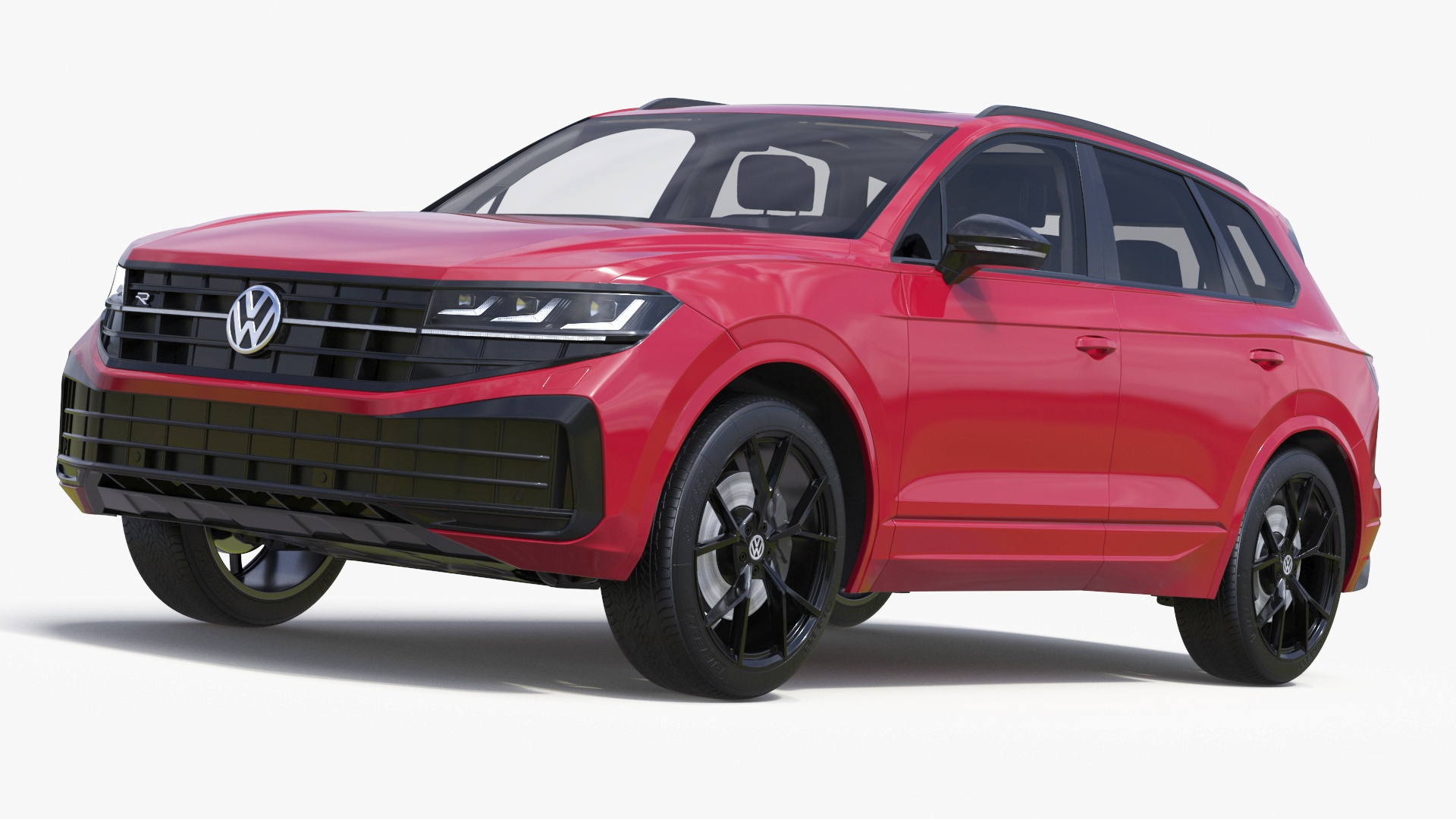 Volkswagen Touareg 2024 Red 3D