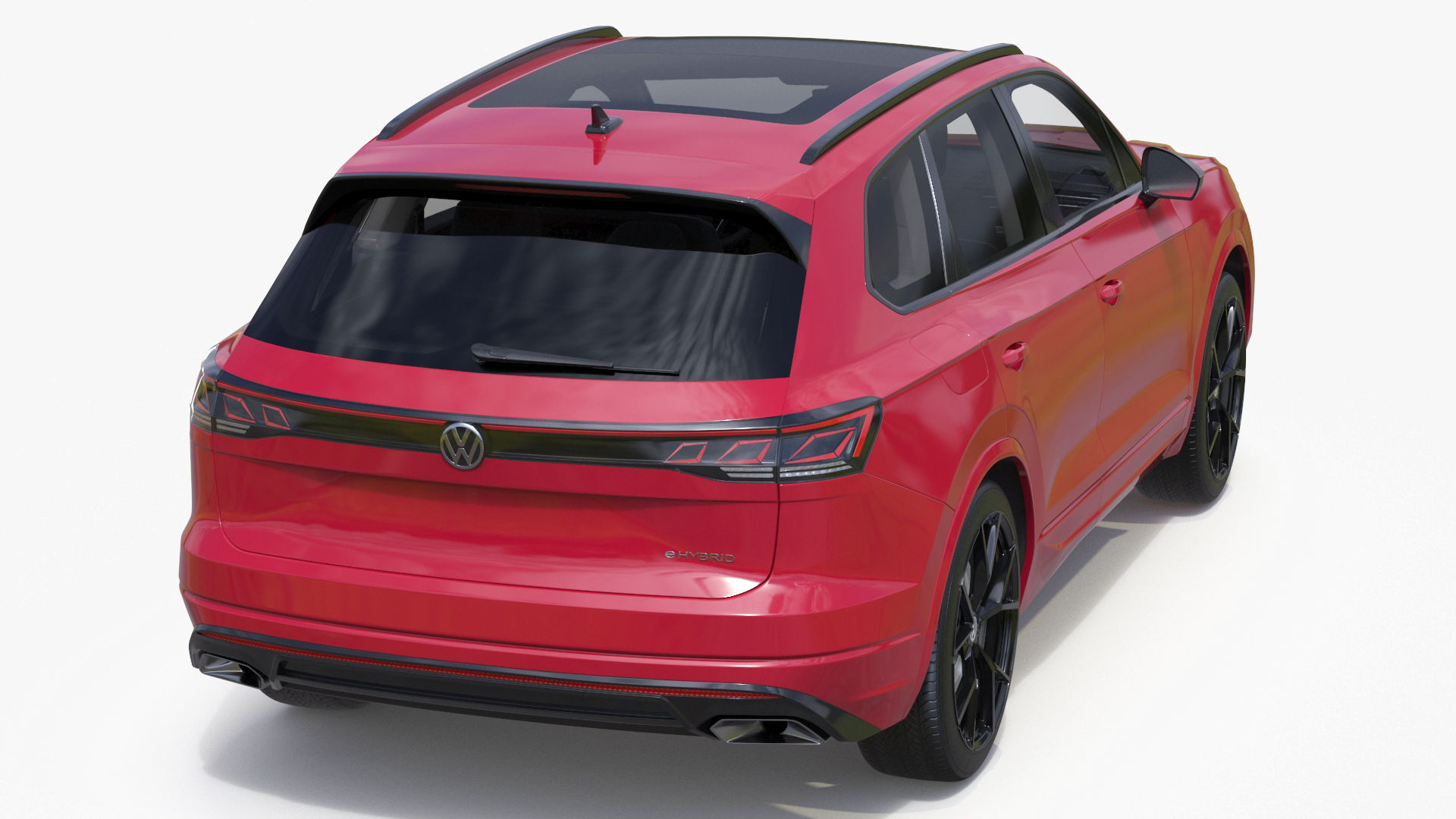Volkswagen Touareg 2024 Red 3D