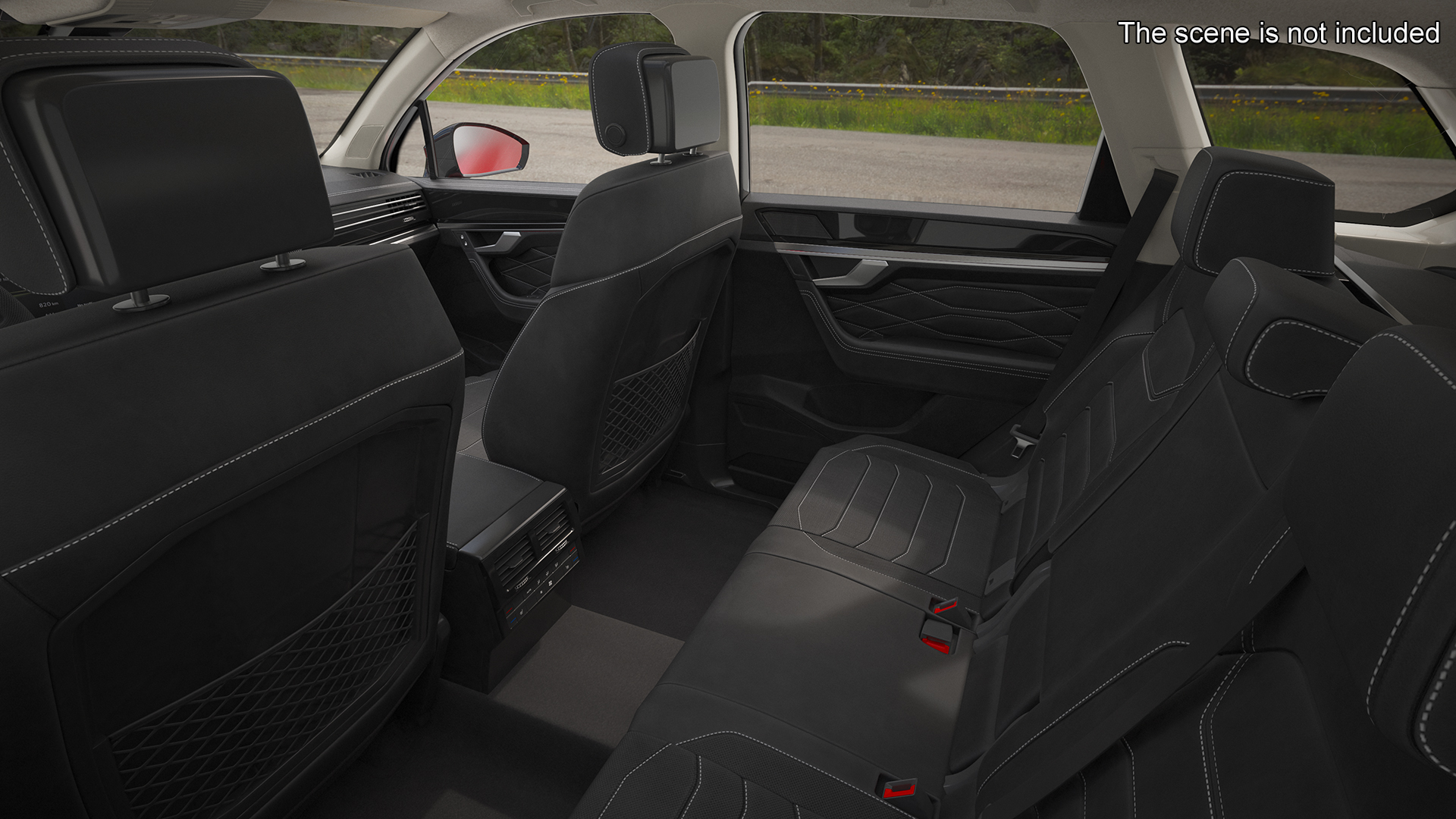 Volkswagen Touareg 2024 Red 3D
