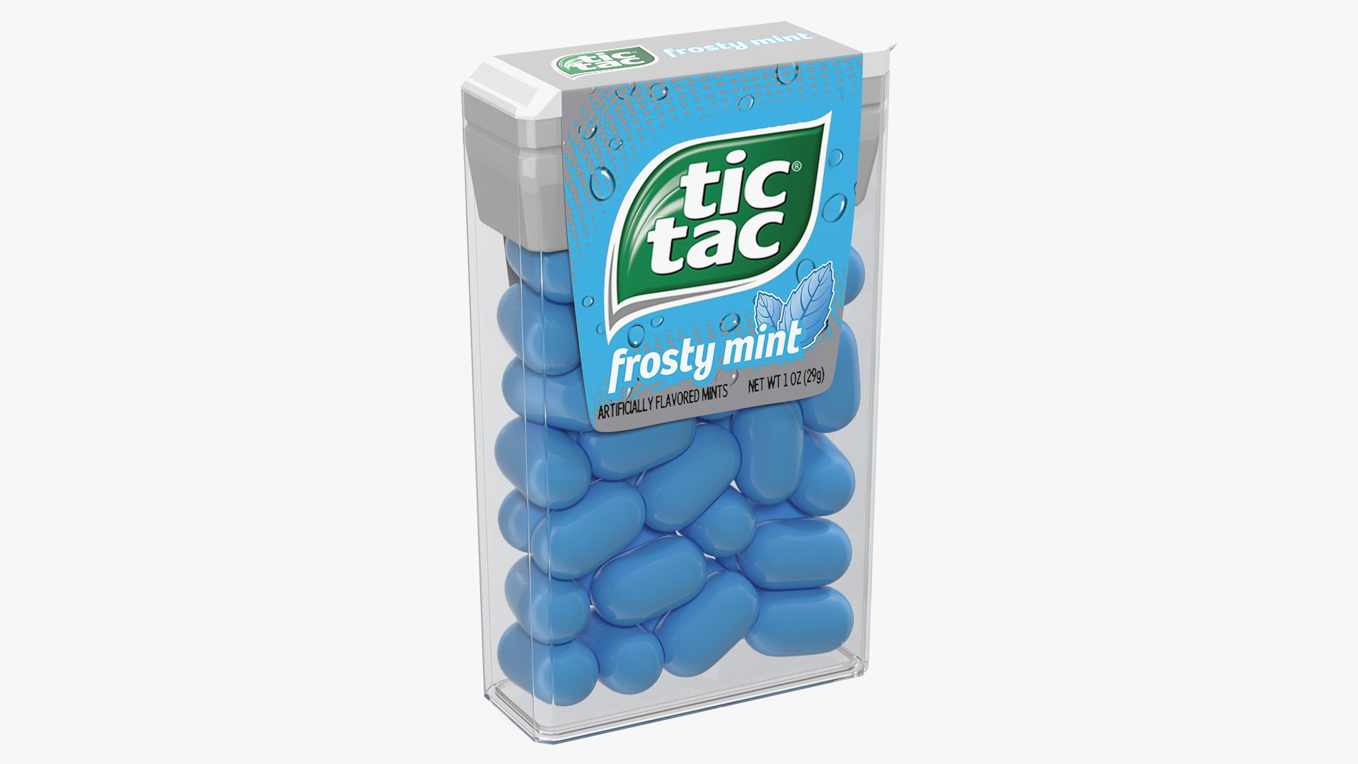 Tic Tac Frosty Mint Flavored Mints 3D model