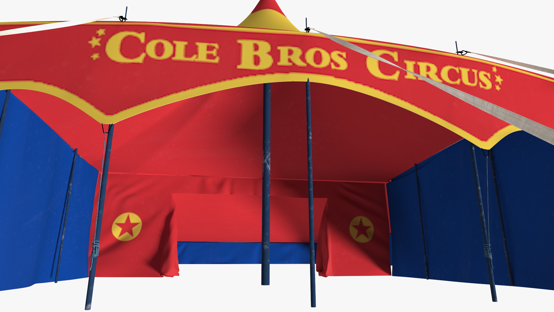 Circus Big Top Tent 3D model