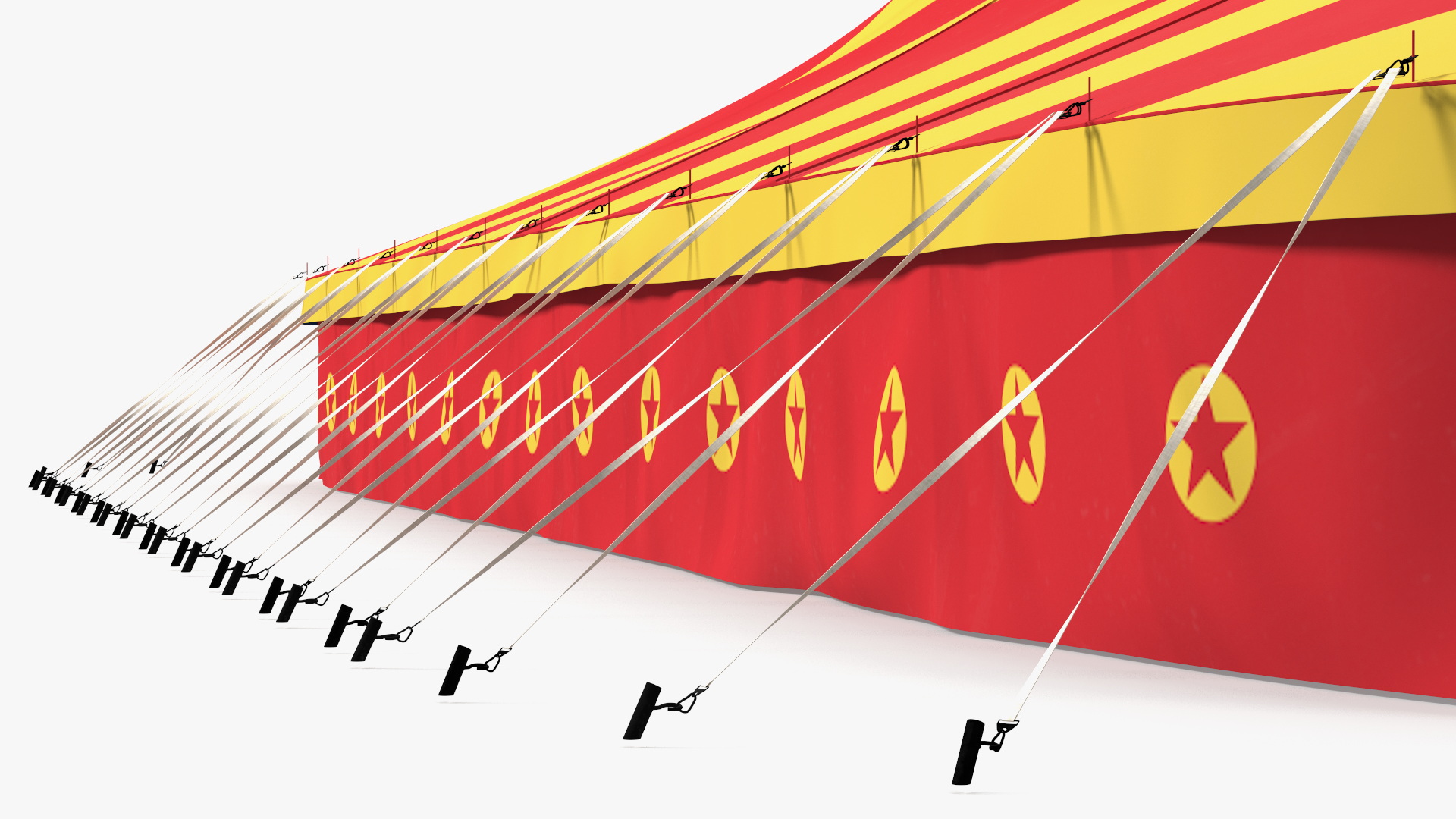 Circus Big Top Tent 3D model